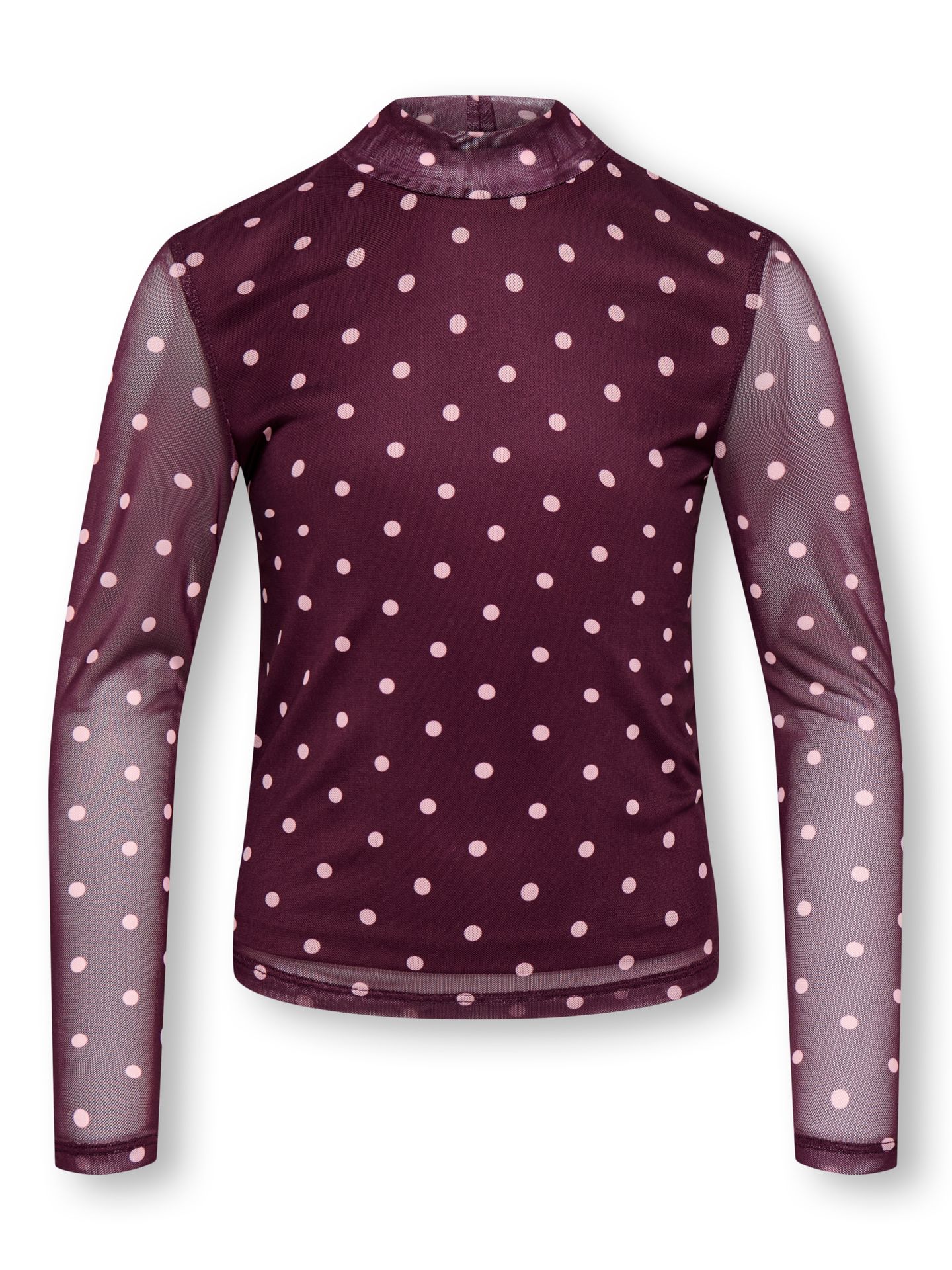 Only KOGERICA LIFE MESH L/S TOP VD JRS Fig/W. MELANGE 00119223-EKA26011400000558
