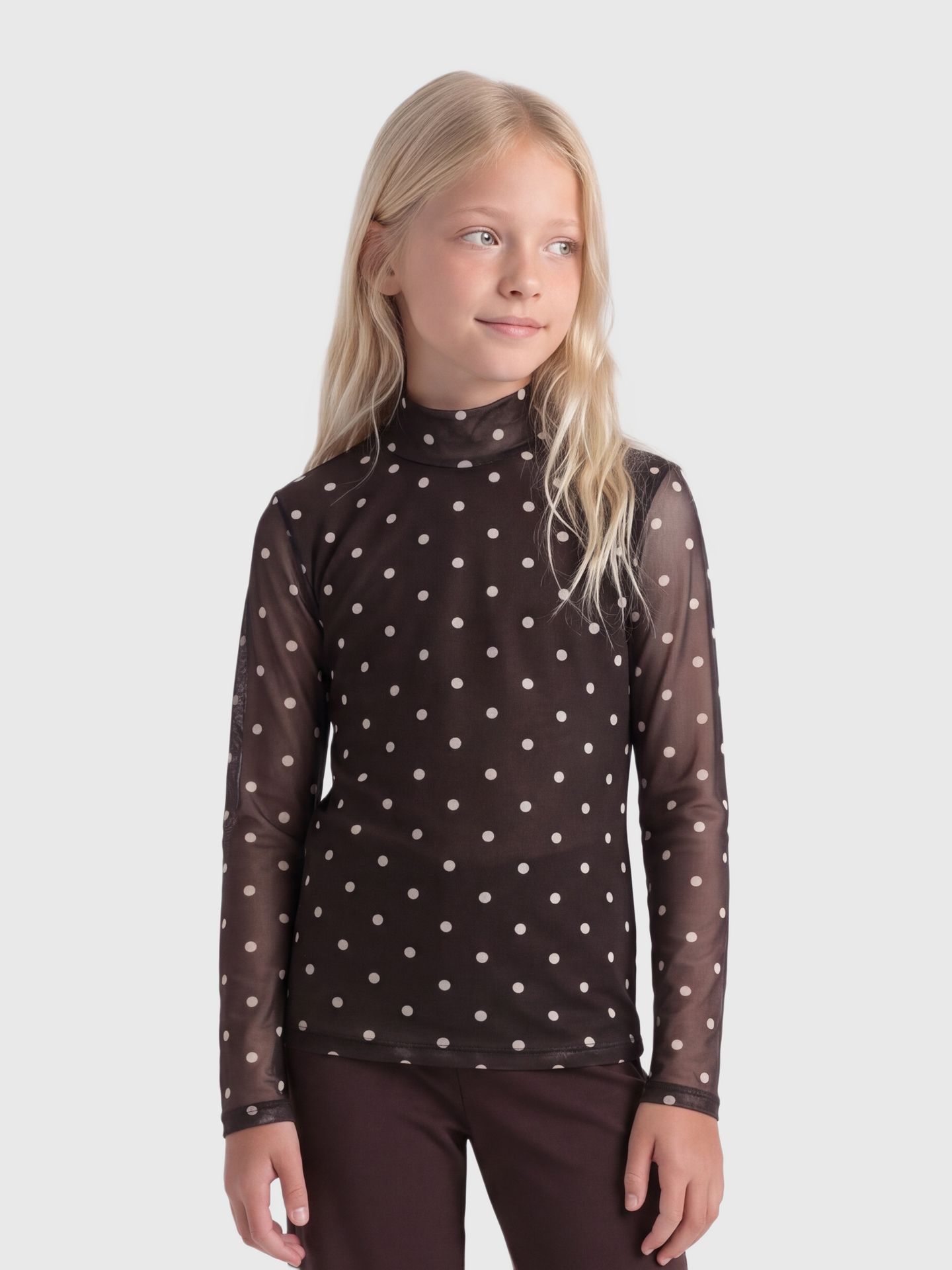 Only KOGERICA LIFE MESH L/S TOP VD JRS Bracken/California/Cloud Dancer 00119223-EKA26011400003640
