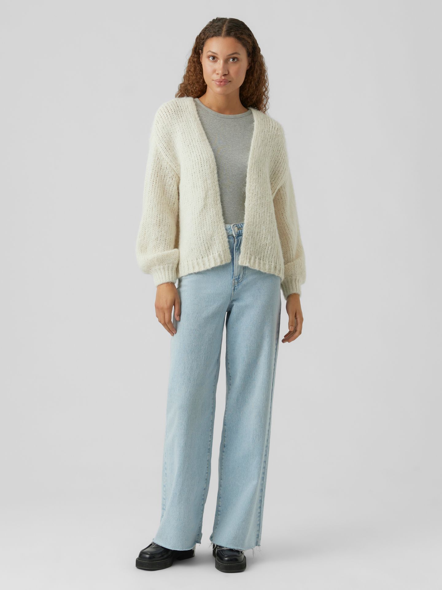 Vero Moda VMMAYBE LS OPEN CARDIGAN NOOS Birch 2900167993048