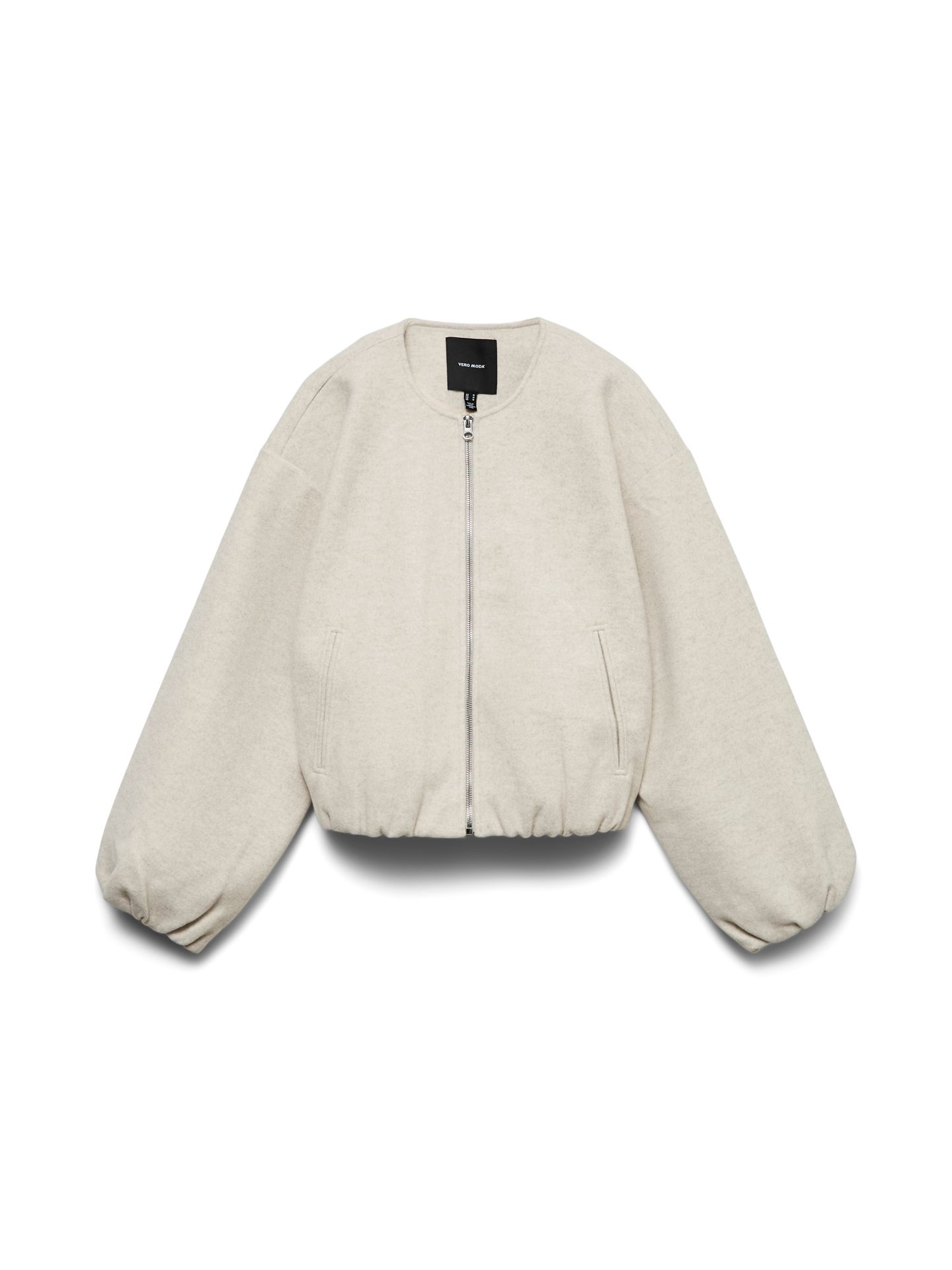 Vero Moda VMCHLOE LS BOMBER JACKET NOOS Moonbeam/MELANGE 00119316-EKA26011400003616