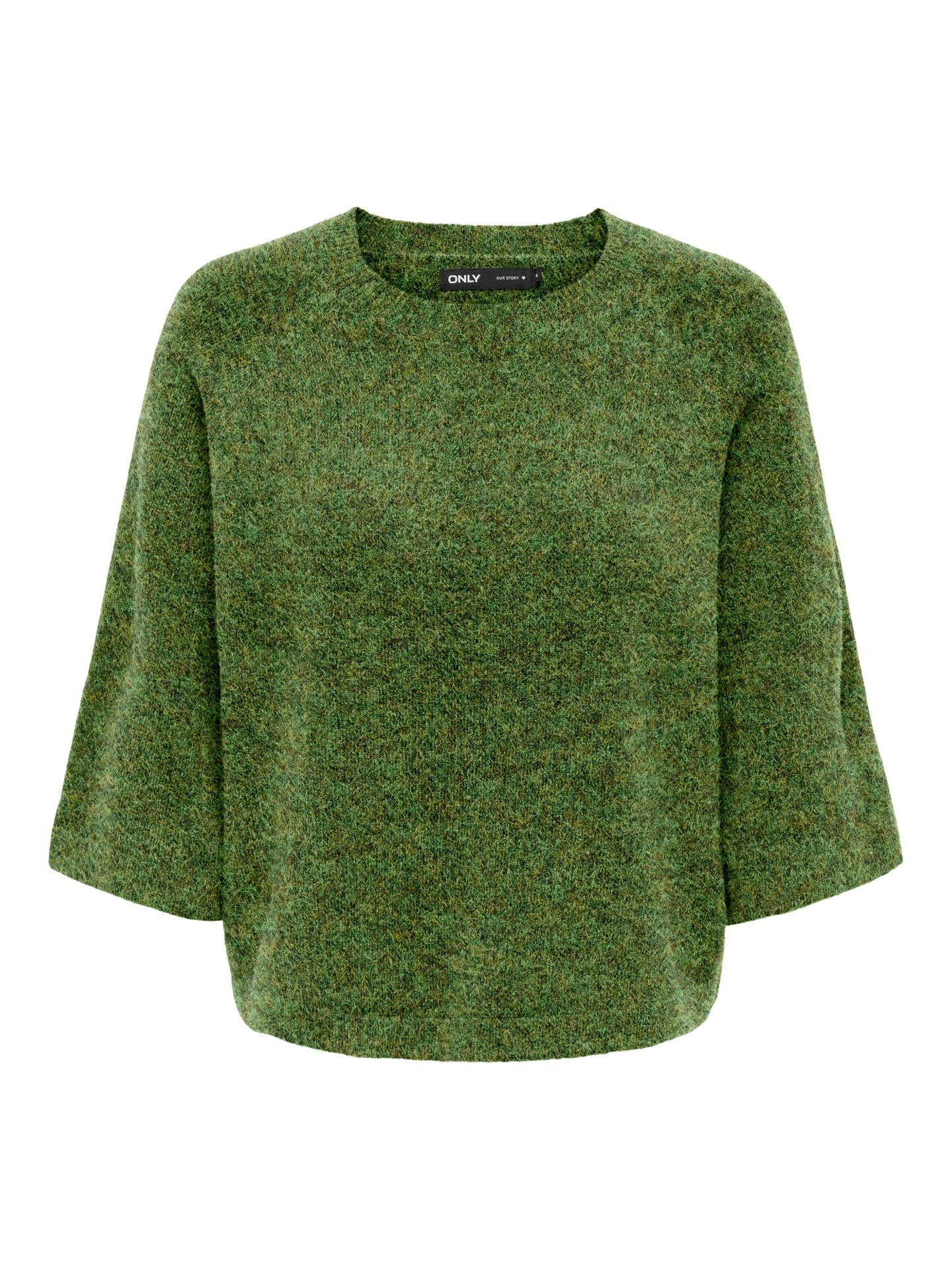 Only ONLSIMONI 3/4 PULLOVER KNT NOOS Forest Night/MELANGE 00119320-EKA26011400003629