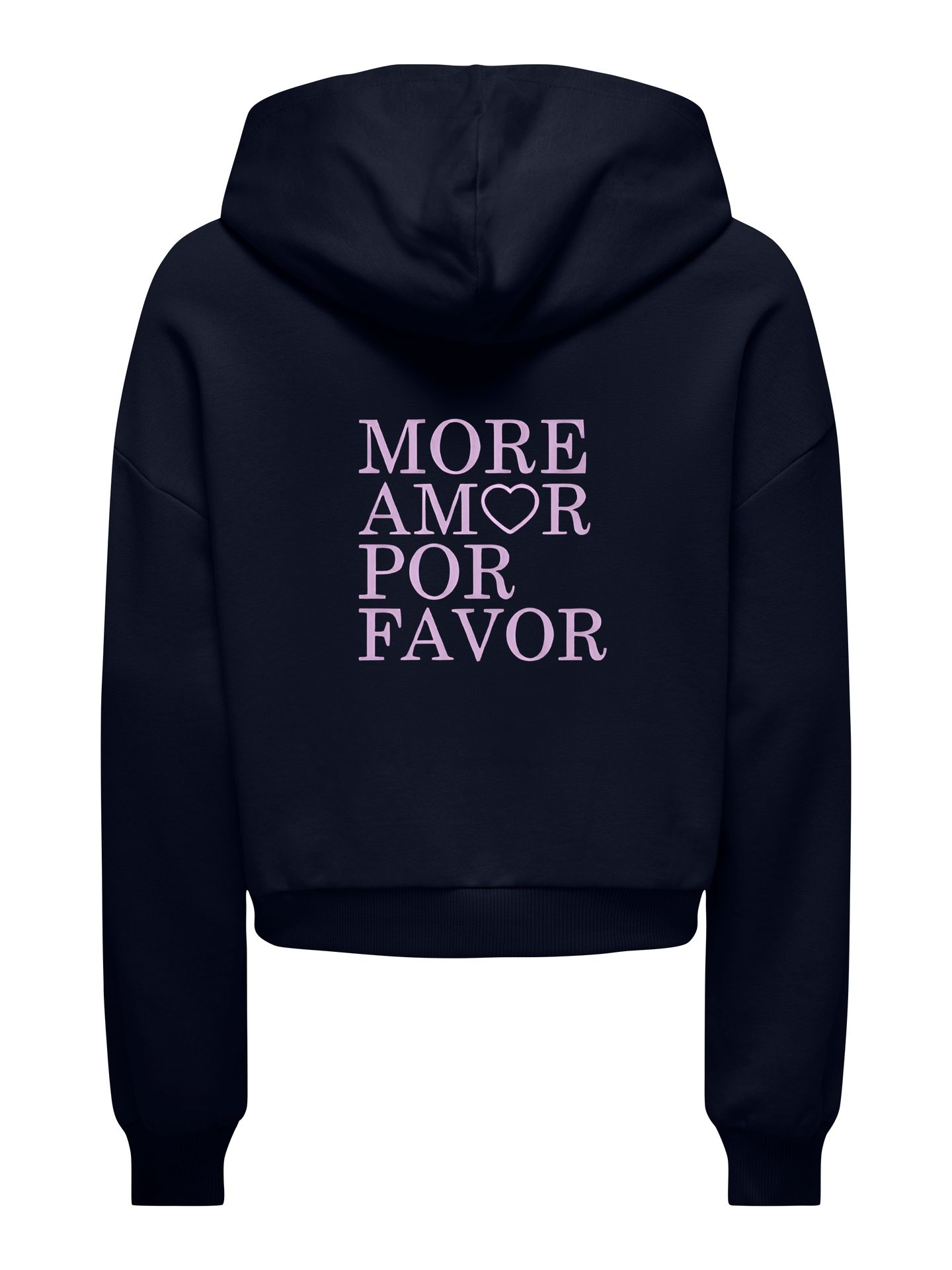 Only KOGSMILE AMOR LIFE L/S HOOD UB OT S Night Sky/MALENE GRAPHIC 00119325-EKA26011400001200