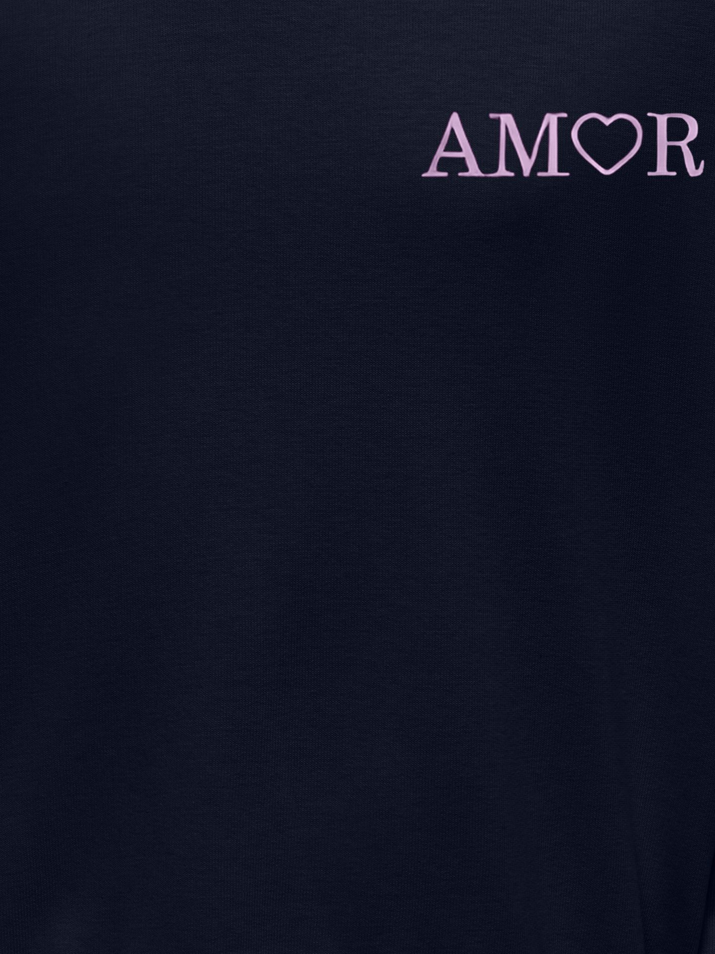 Kids Only KOGSMILE AMOR LIFE L/S HOOD UB OT S Night Sky/MALENE GRAPHIC 2900168184025