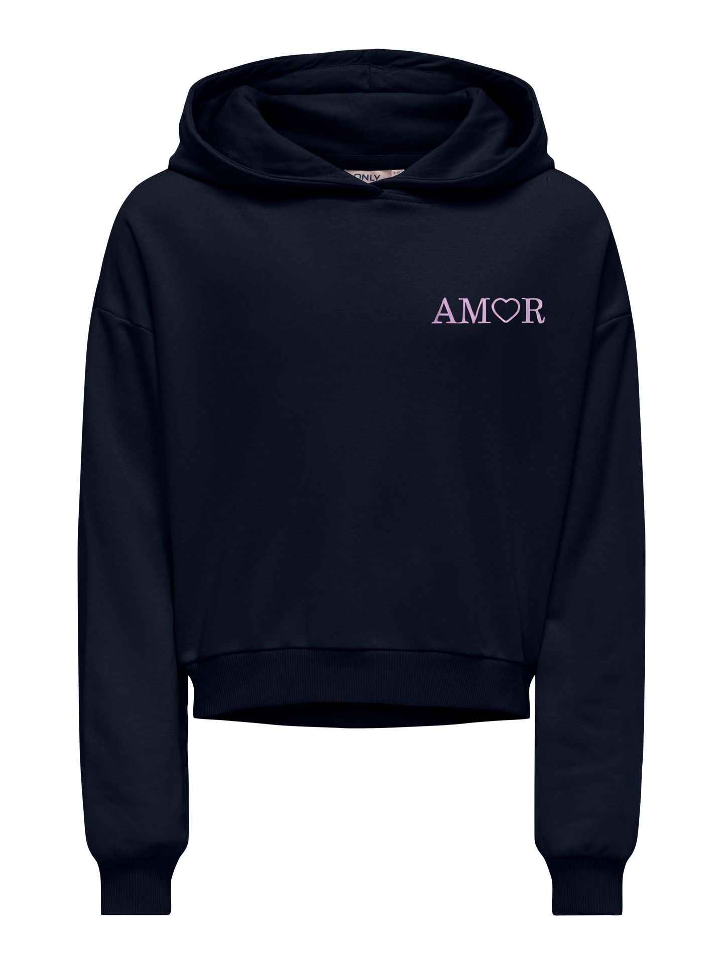 Kids Only KOGSMILE AMOR LIFE L/S HOOD UB OT S Night Sky/MALENE GRAPHIC 2900168184025