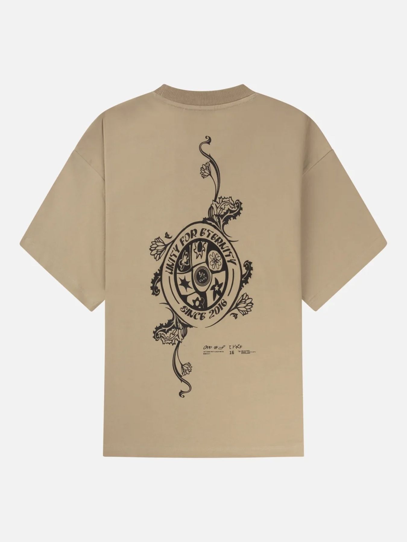 Off The Pitch Ala kondre loose fit tee Sand 2900168192020