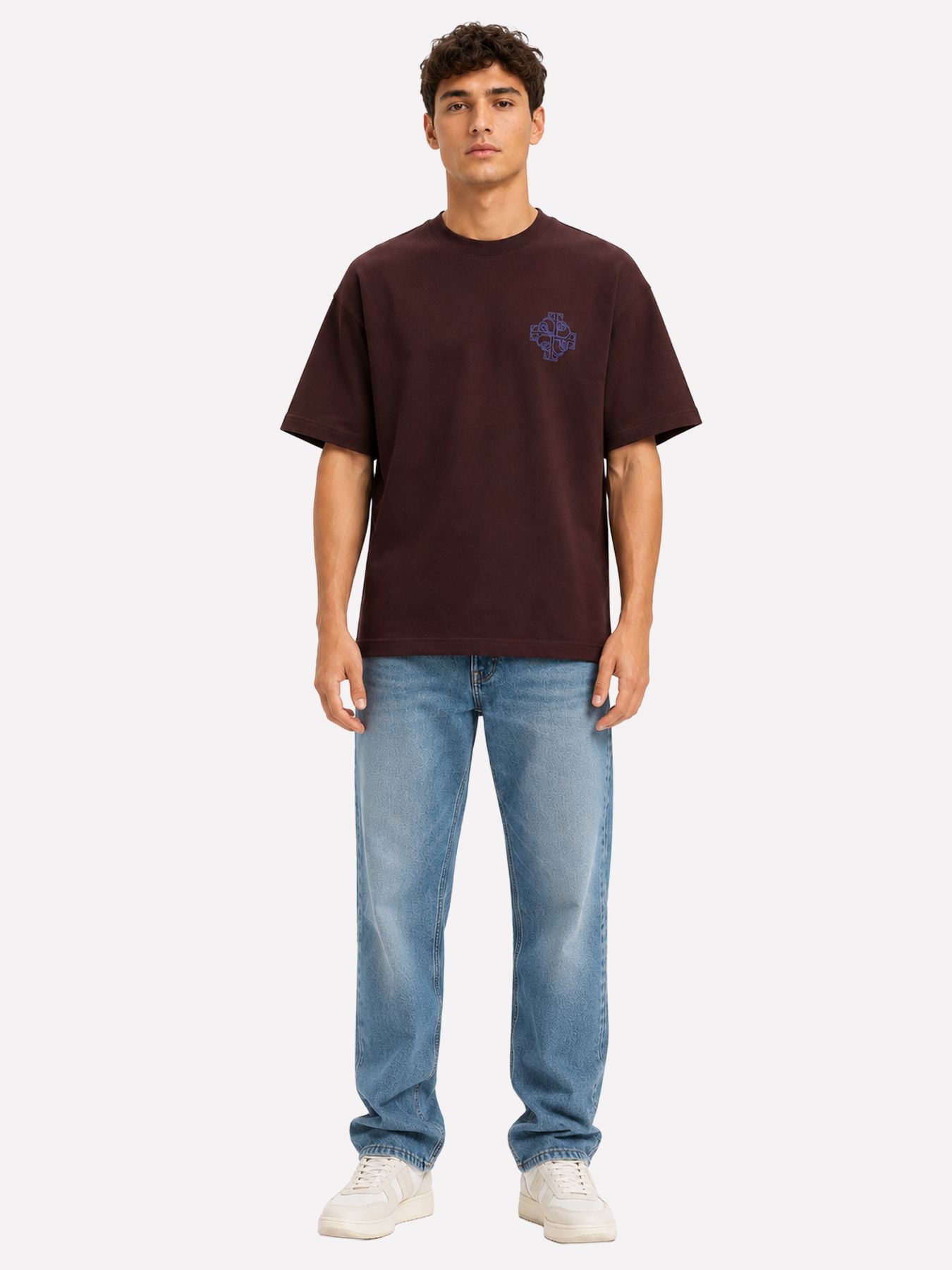Off The Pitch Locket box fit tee espresso 2900168193034