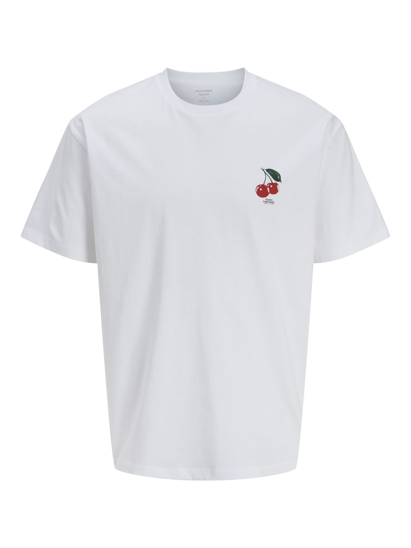 Jack & Jones JORMARKET TEE SS CREW NECK STYD SS2 Bright White 00119333-EKA26011400001494
