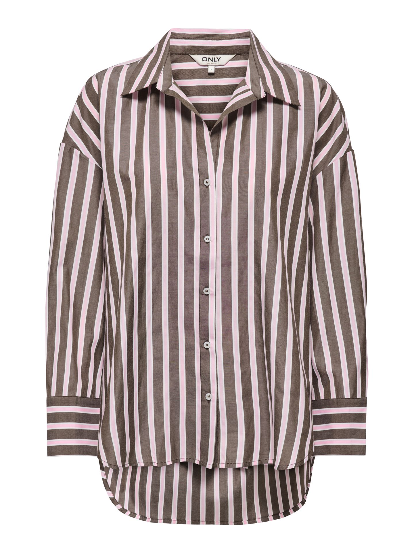 Only ONLOREGON ALVA LS REG SHIRT NOOS WV Coffee Bean/PIROUETTE 2900168196042