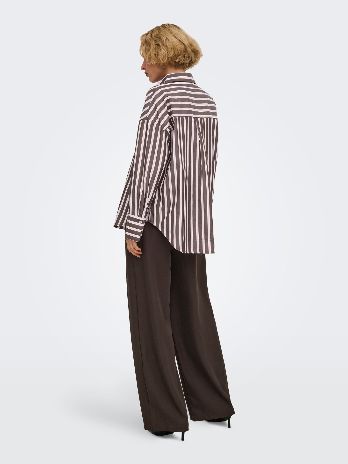 Only ONLOREGON ALVA LS REG SHIRT NOOS WV Coffee Bean/PIROUETTE 2900168196042