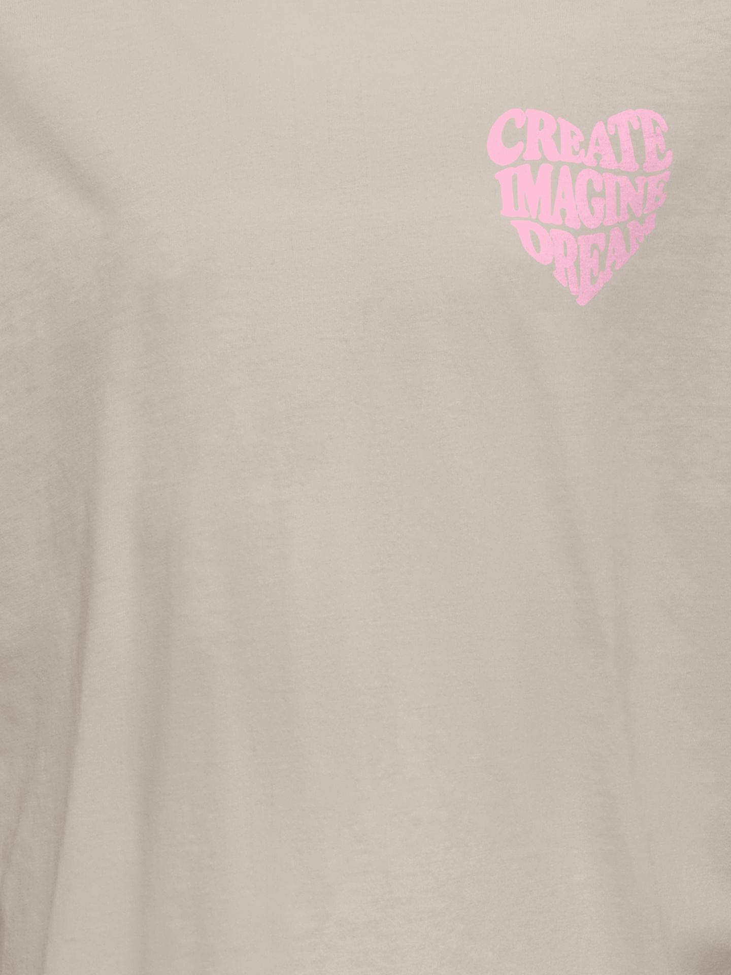 Only KOGSILLE AMOR LIFE SS RXL TOP OT JR Birch/Black Magnolia 2900168201012
