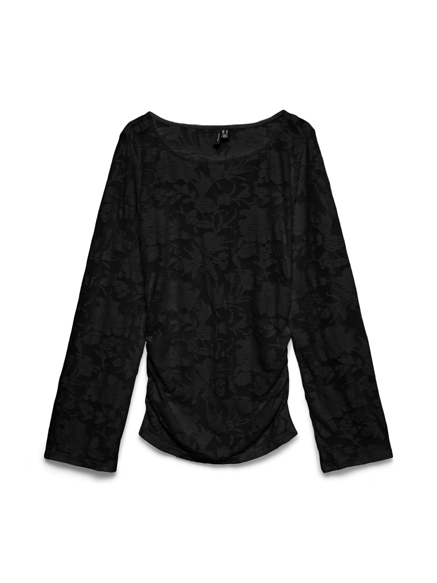 Vero Moda VMLAYLA LS GATHERING TOP JRS NOOS Black 00119336-EKA26011400000025