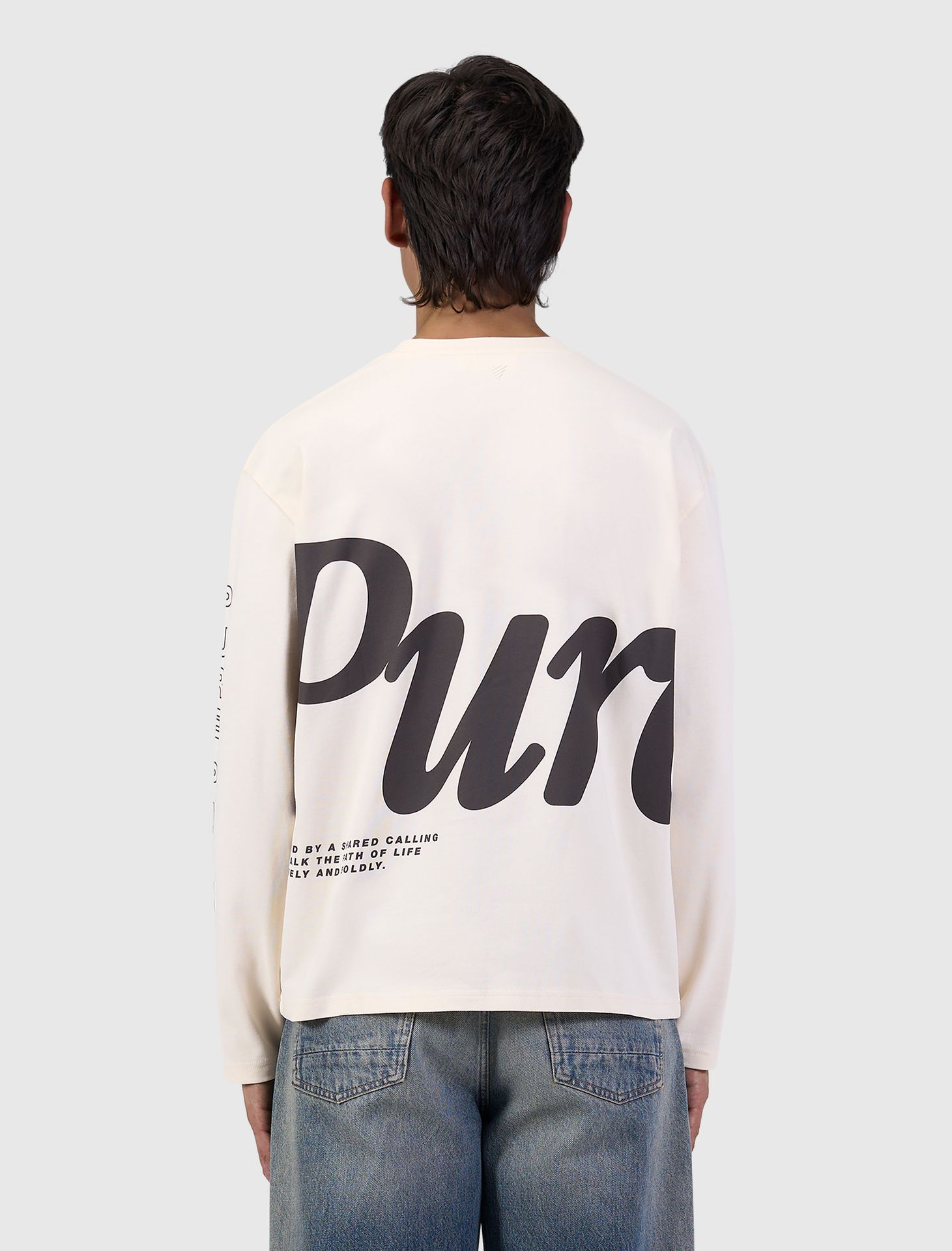 Pure Path Pure Longsleeve T-shirt 54 ecru 2900168262068