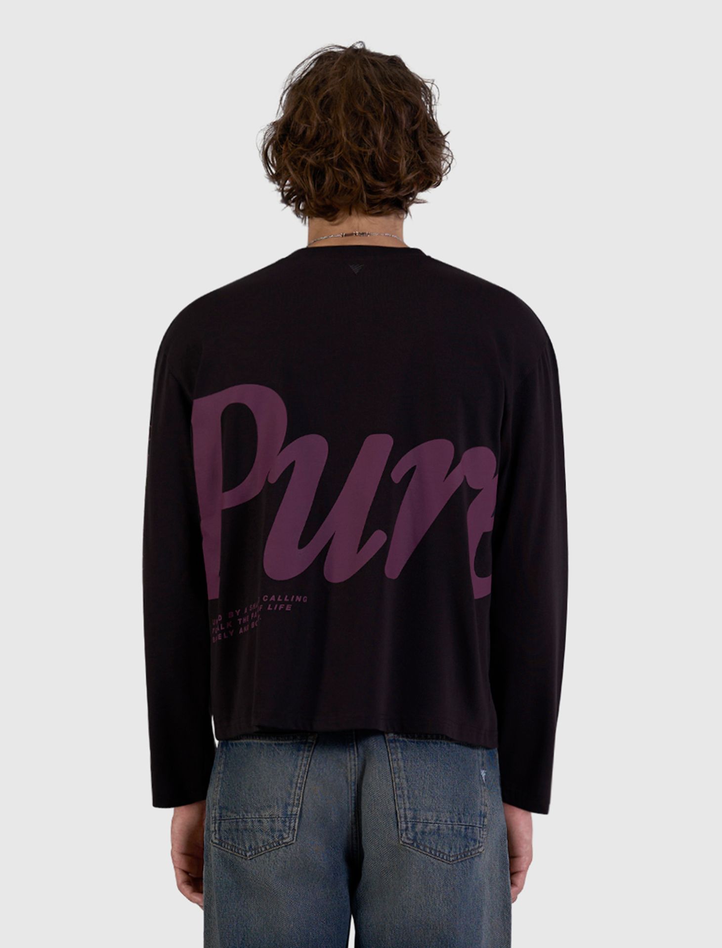 Pure Path Pure Longsleeve T-shirt 96 dark brown 2900168263041