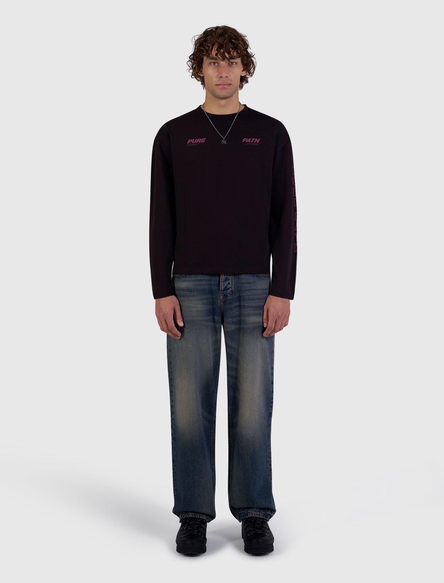 Pure Path Pure Longsleeve T-shirt 96 dark brown 2900168263041