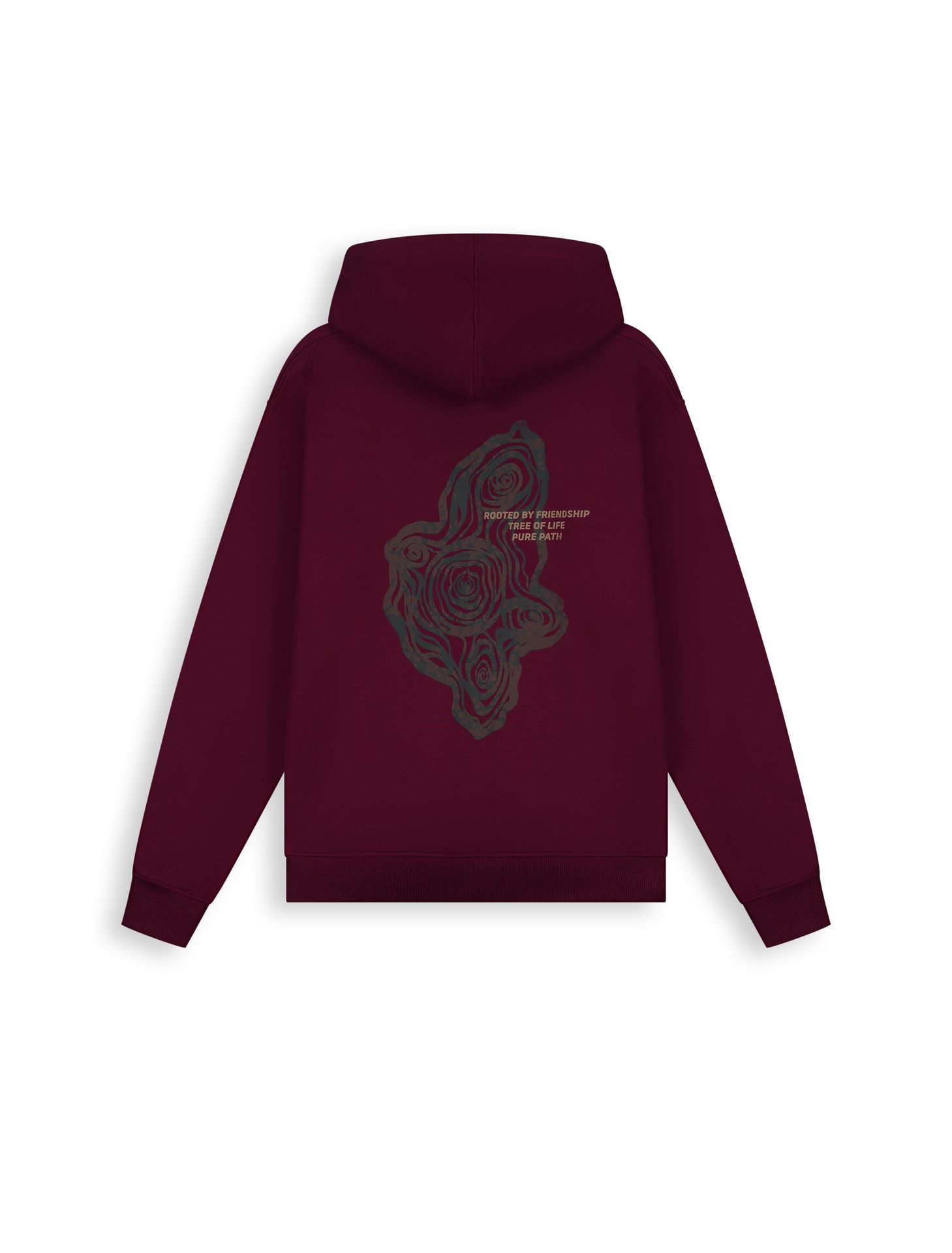 Pure Path Tree Trunk Hoodie 107 wine red 2900168270063