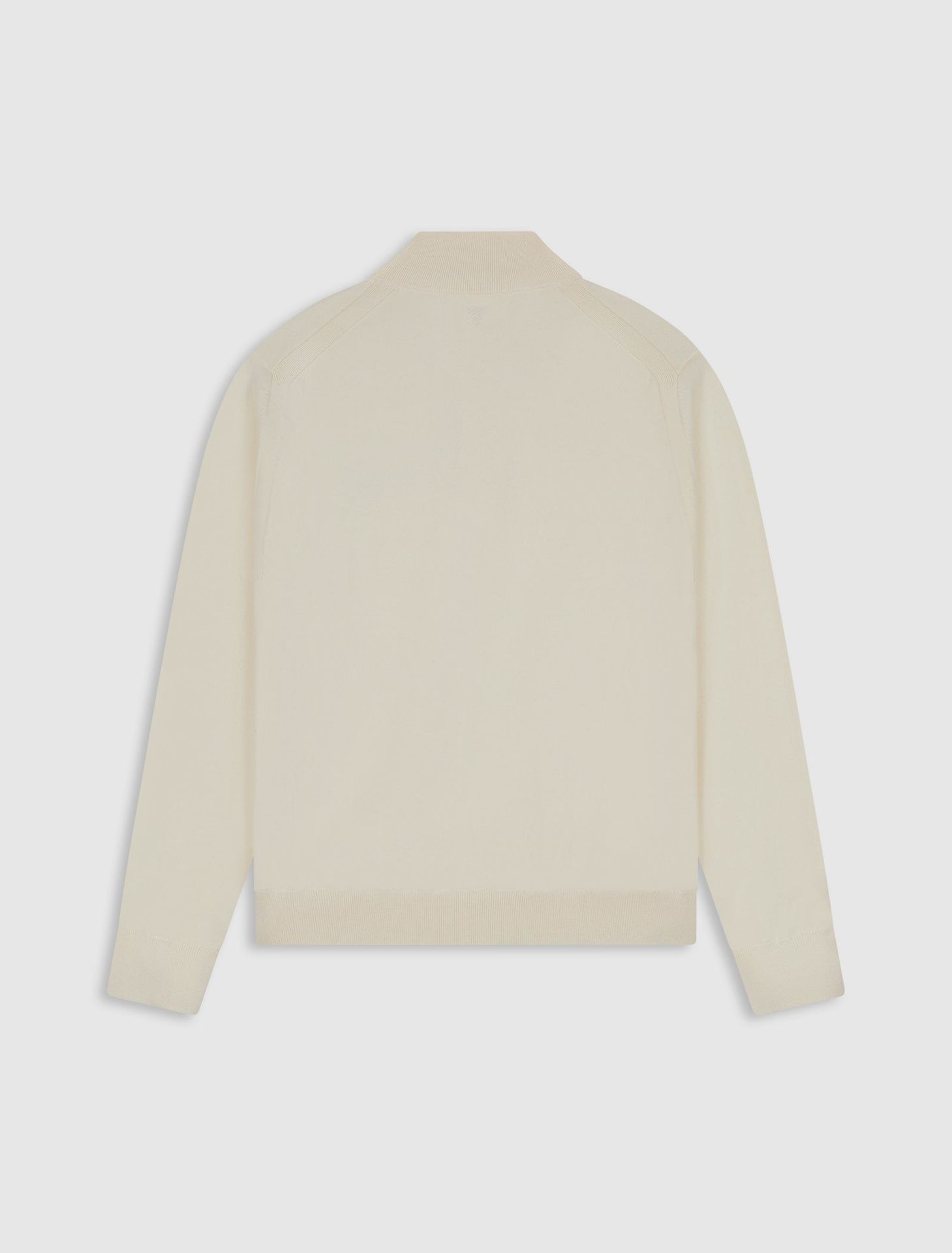 Pure Path Light weight Hidden Half-zip Knit 54 ecru 2900168275075