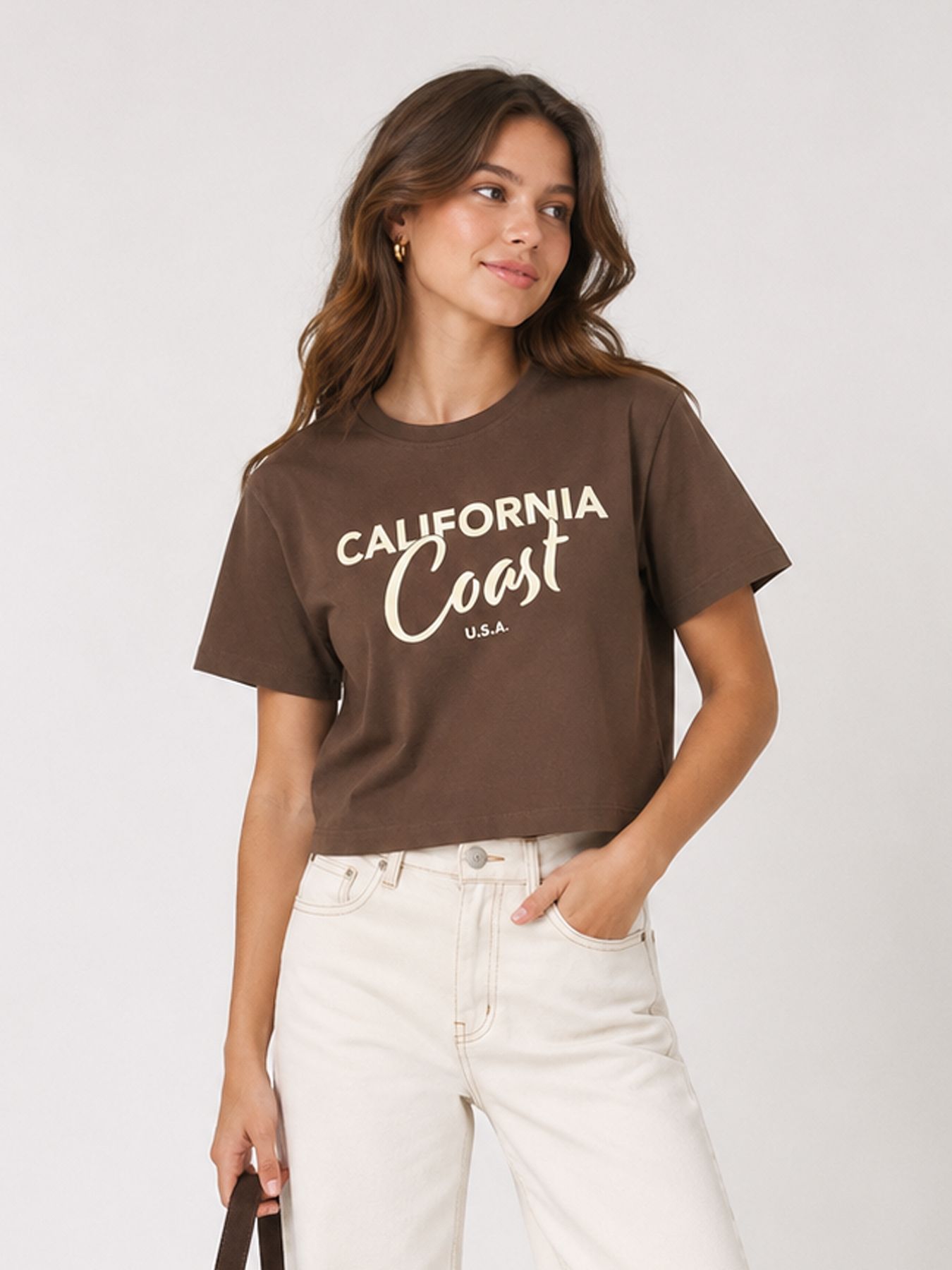 Only KOGOLIVIA LOOSE S/S STATE TOP OT JR Bracken/California/Cloud Dancer 00119392-EKA26011400003640