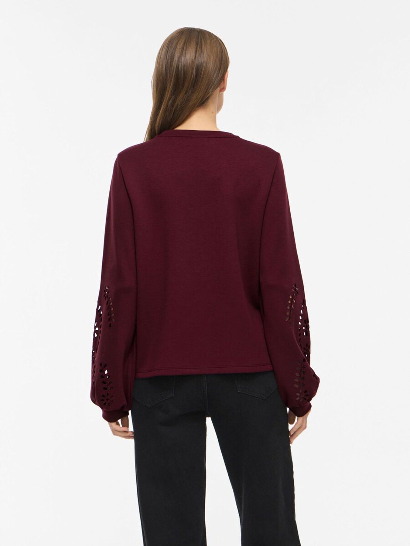 Vila VISANDY L/S SWEAT TOP - NOOS Port Royale 2900168286026