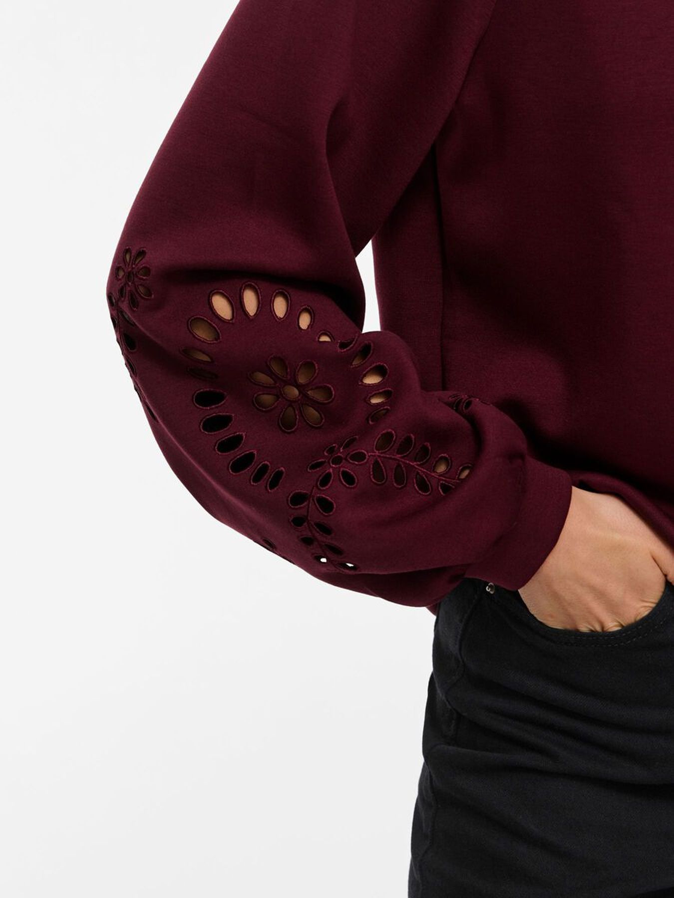Vila VISANDY L/S SWEAT TOP - NOOS Port Royale 2900168286026