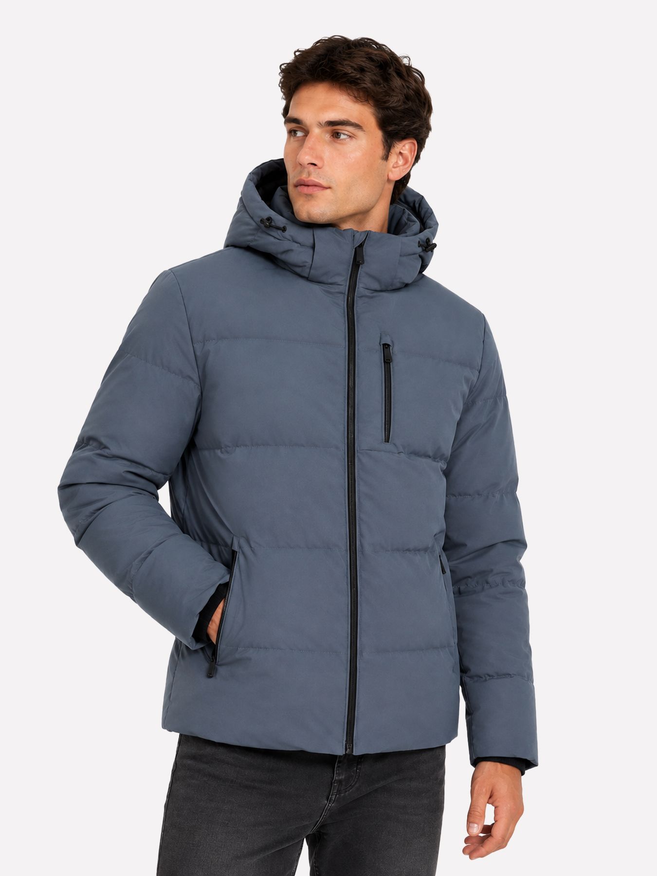 Jack & Jones JJEBECKS PUFFER SN Turbulence 00119398-EKA26011400003632