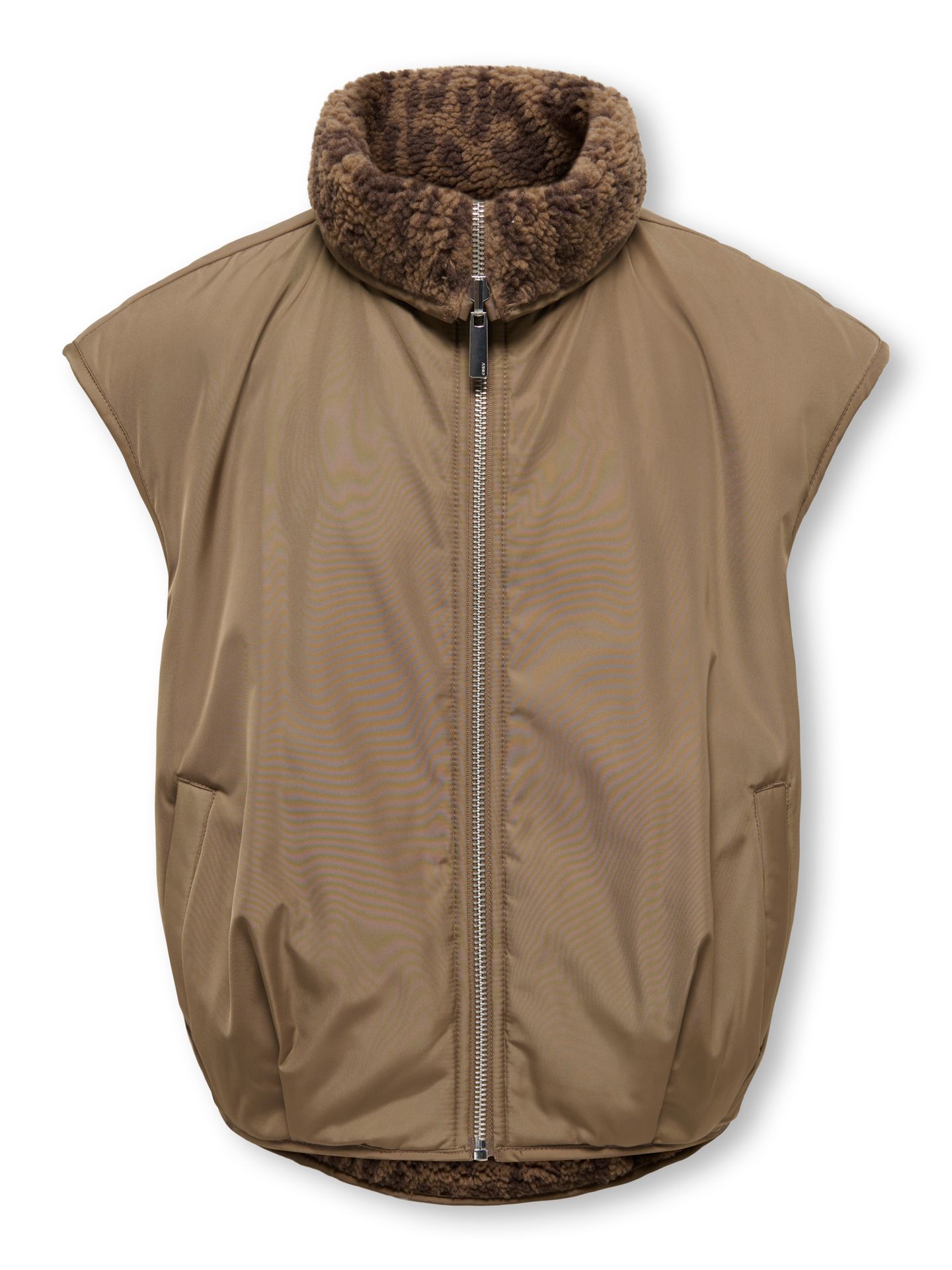 Only KOGSIF REVERSIBLE WAISTCOAT VD OTW Otter/Black leo 2900168296018