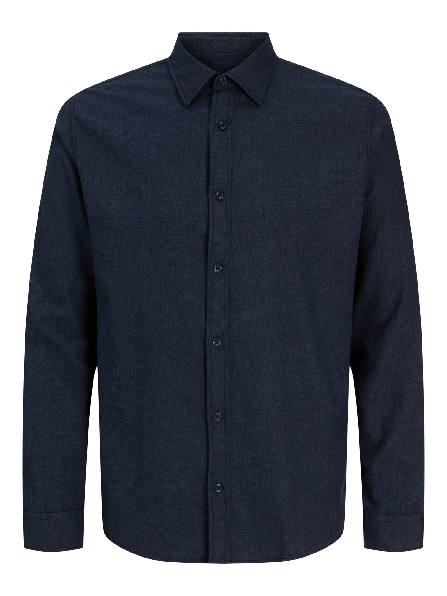 Jack & Jones JJEFIELD MELANGE SHIRT LS SN Navy Blazer 00119405-EKA26011400000253
