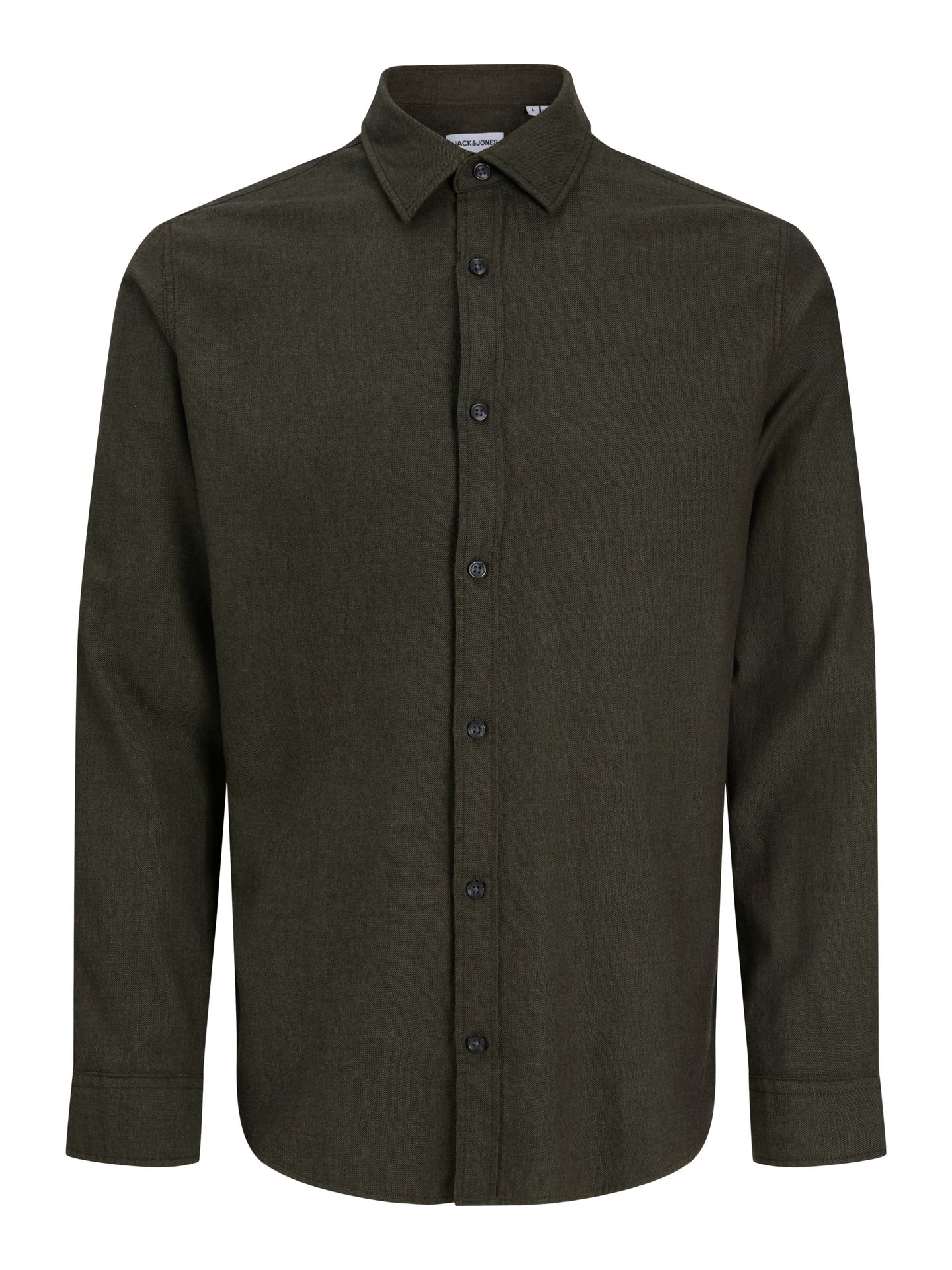 Jack & Jones JJEFIELD MELANGE SHIRT LS SN Rosin 00119405-EKA26011400000923