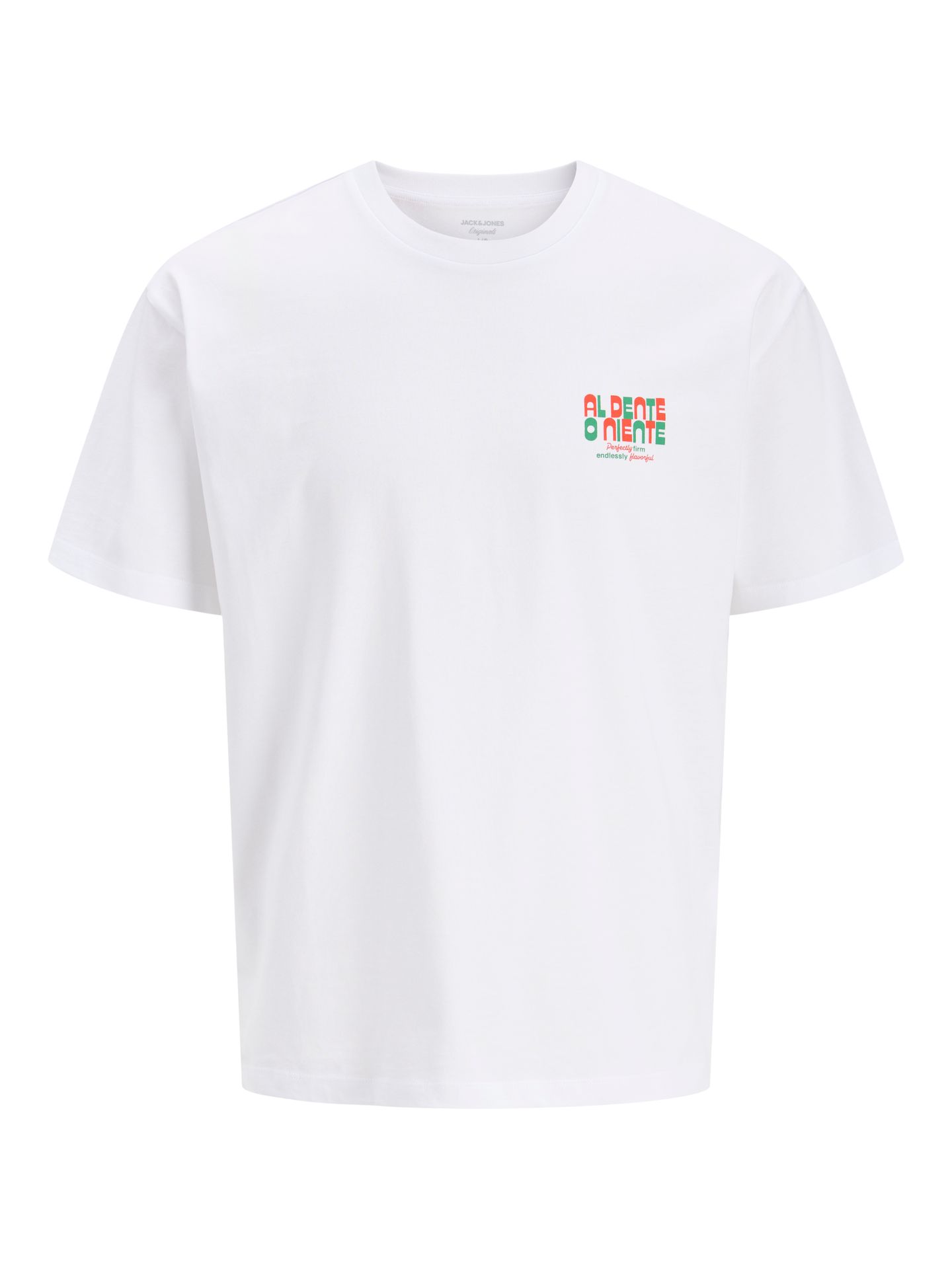 Jack & Jones JORMARE TEE SS CREW NECK STYD SS26 Bright White 00119406-EKA26011400001494