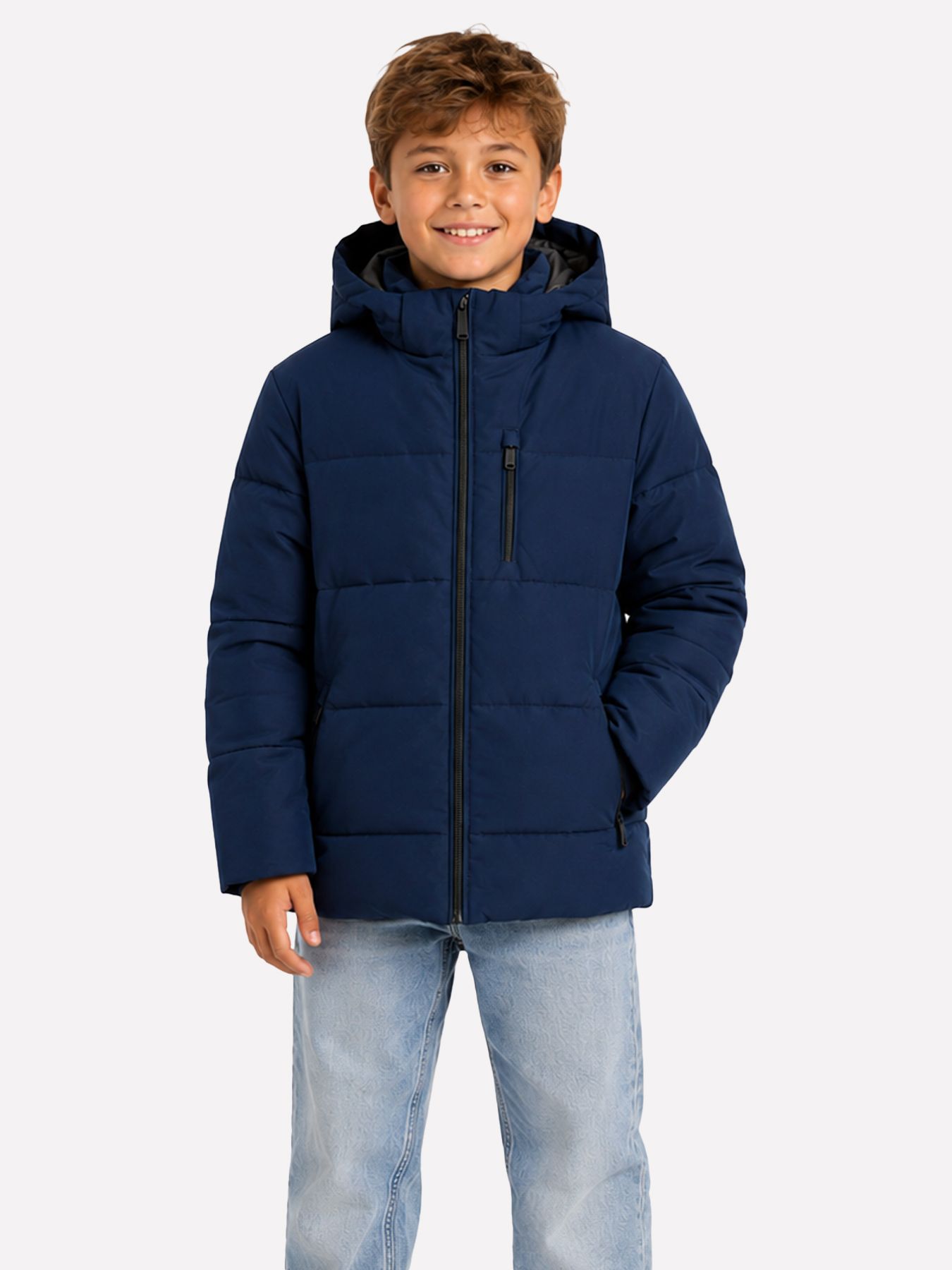 Jack & Jones JJEBECKS PUFFER JNR Sky Captain 00119407-EKA26011400000887