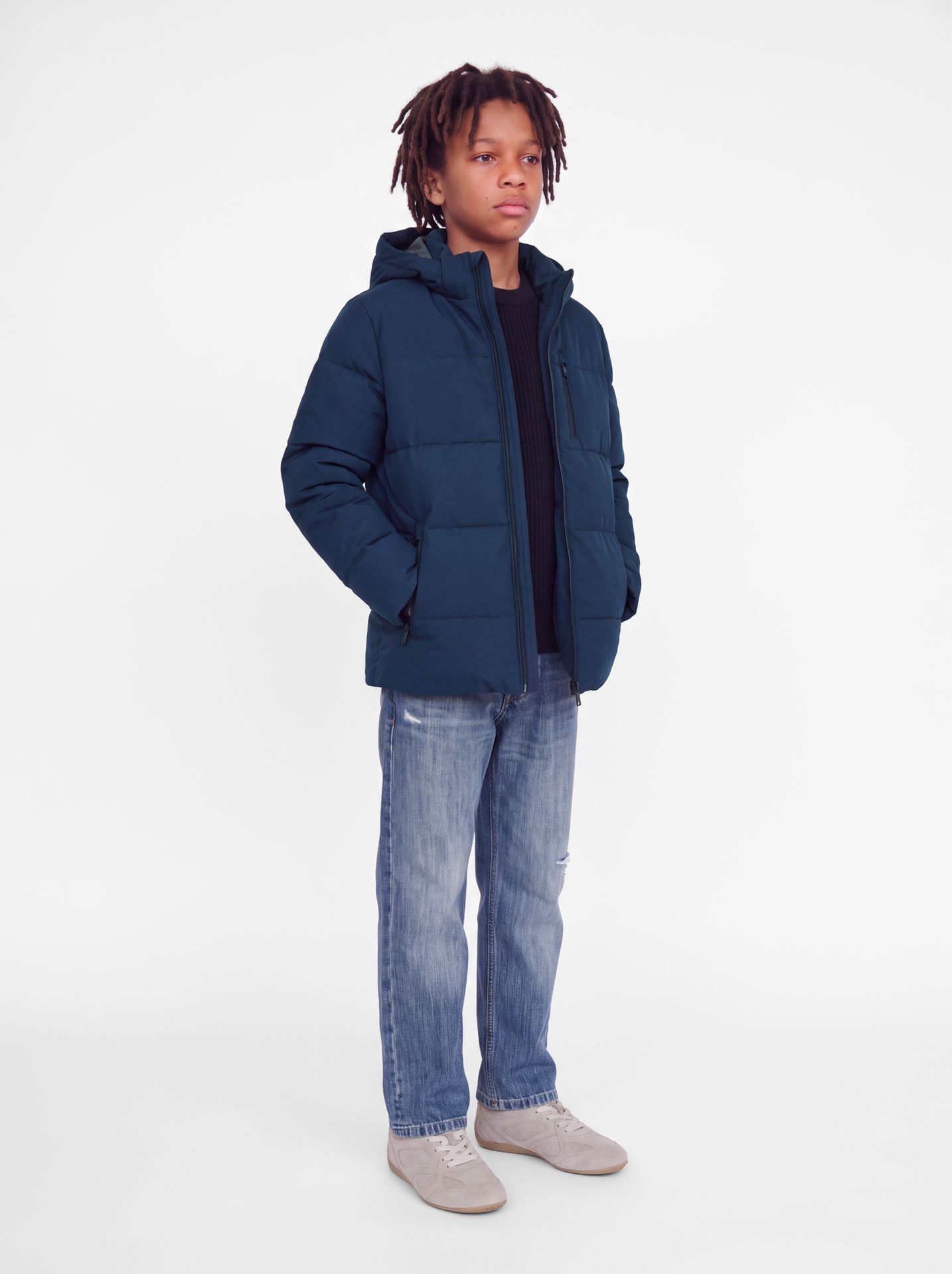 Jack & Jones JJEBECKS PUFFER JNR Sky Captain 2900168308032