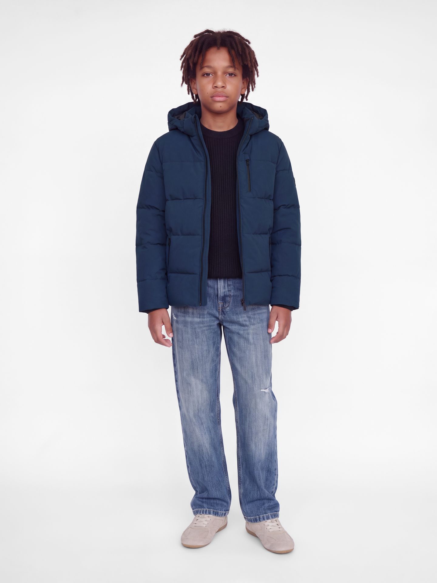Jack & Jones JJEBECKS PUFFER JNR Sky Captain 2900168308032