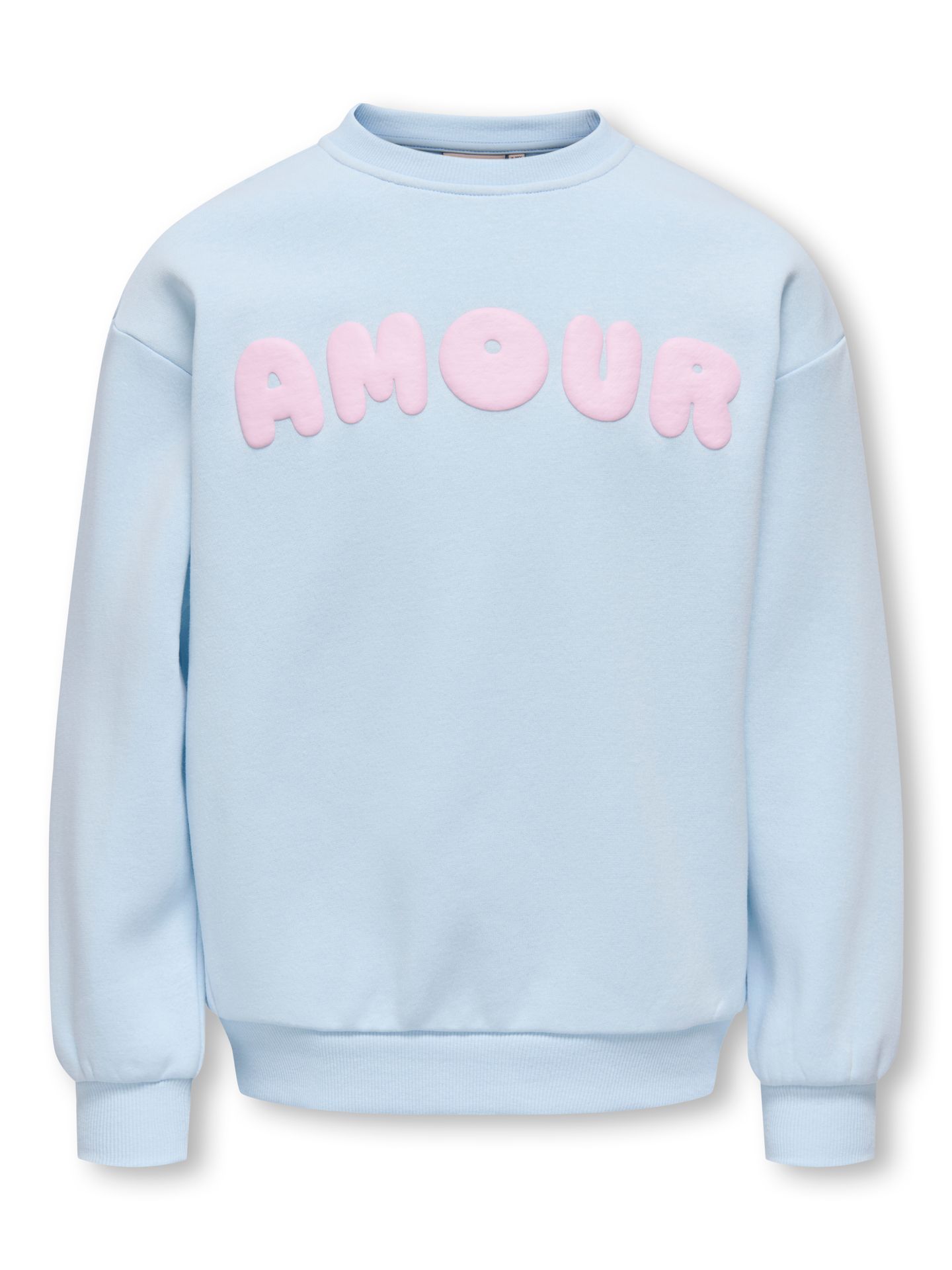 Only KOGMARISA L/S O-NECK LOOSE PRINTED Ballad Blue/Amour 2900168310035