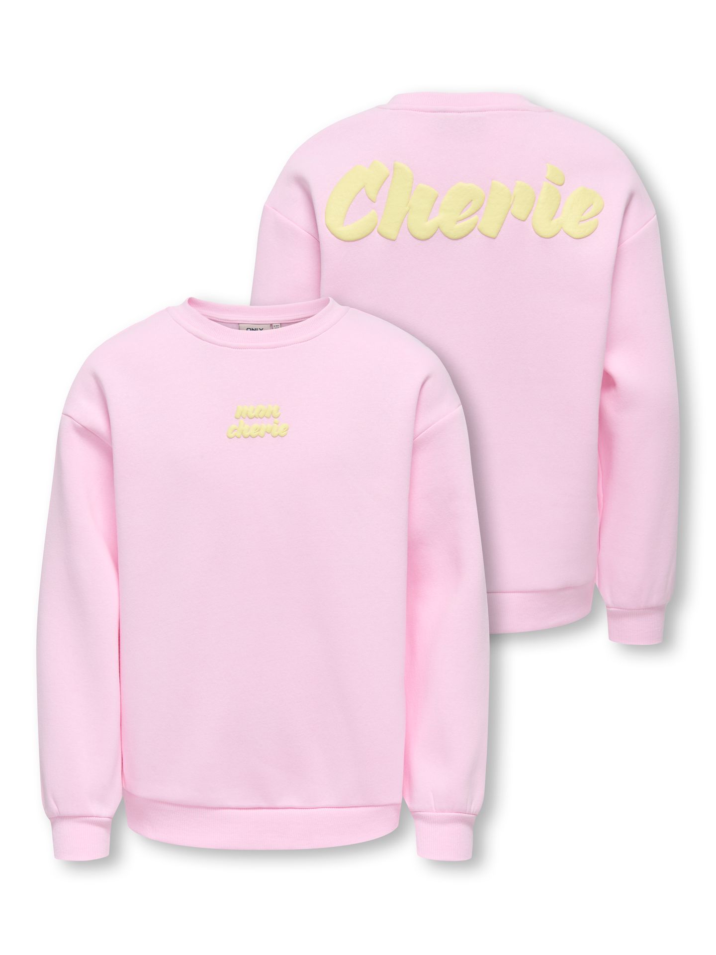 Only KOGMARISA L/S O-NECK LOOSE PRINTED Pink Lady/Cherie 2900168311032
