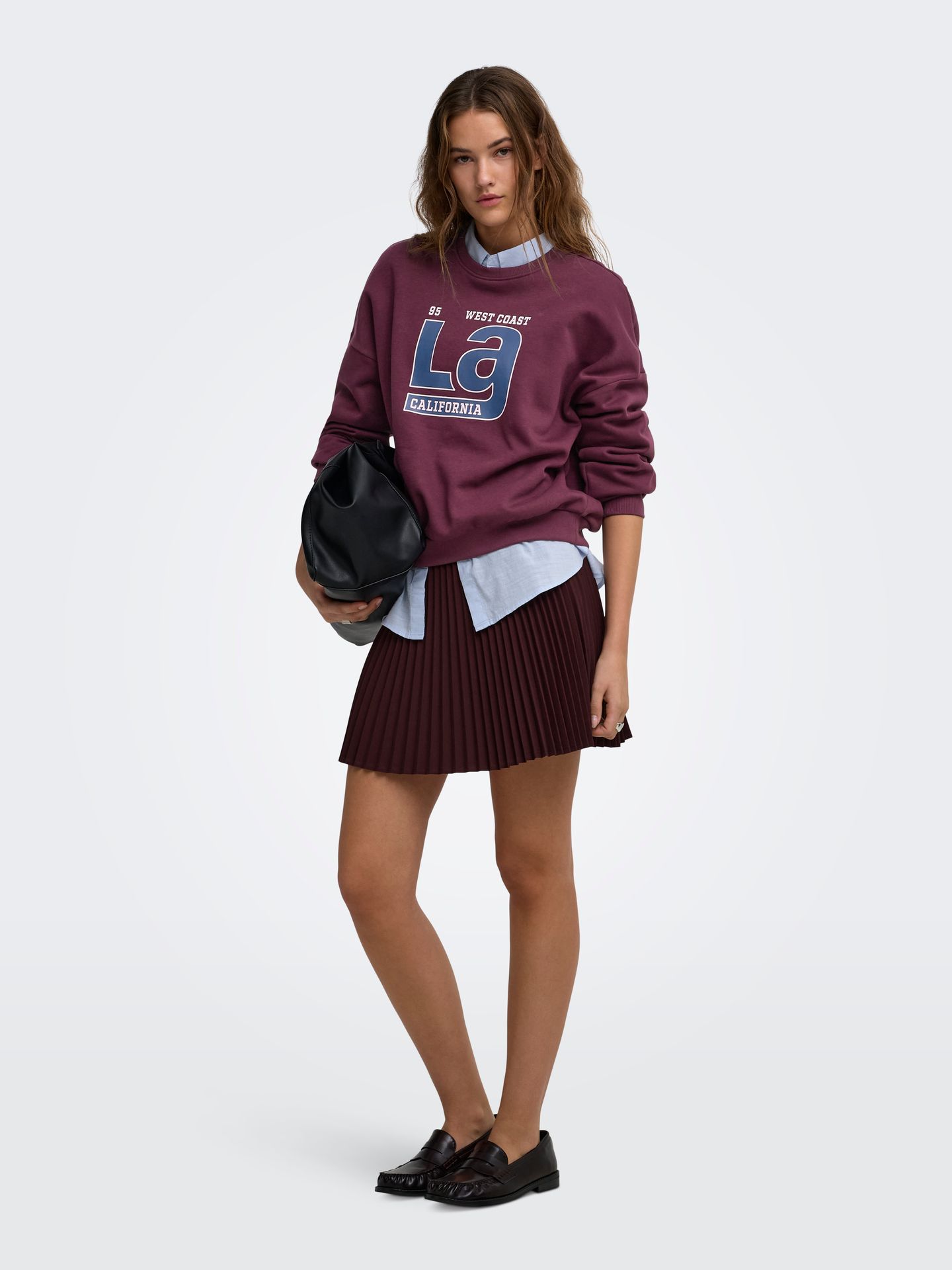 Only ONLLAUREN L/S O-NECK CS JRS Fig/W. MELANGE 2900168318048