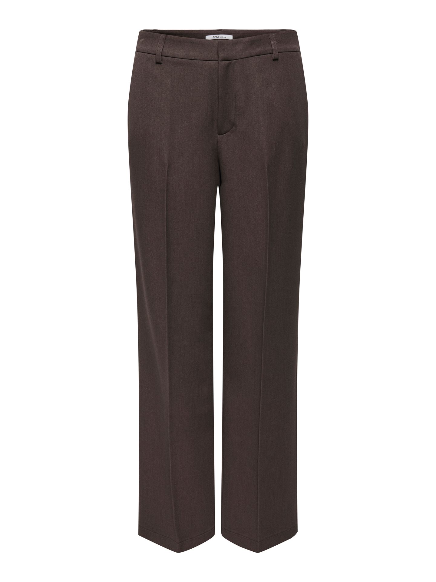 Only ONLHATTIE-LANA HW W MEL PANT TLR NO Chocolate Torte/CLOUD DANCER 2900168336035