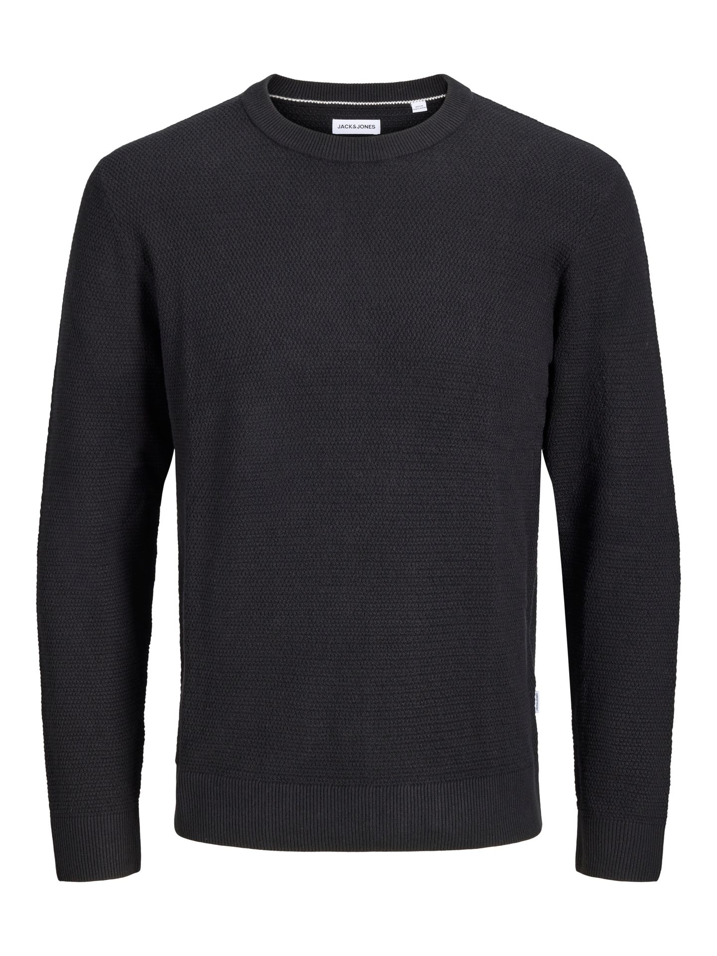 Jack & Jones JJERYDER KNIT CREW NECK NOOS Black 00119417-EKA26011400000232