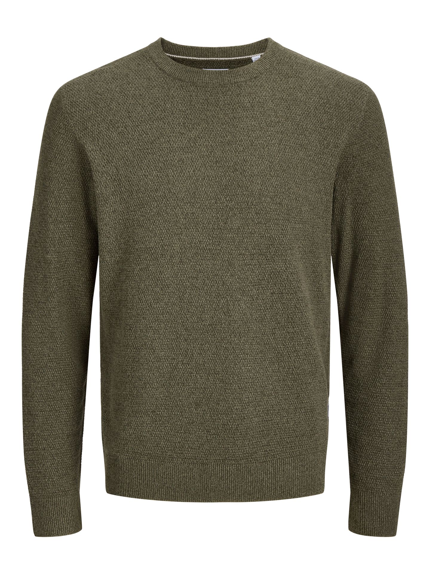 Jack & Jones JJERYDER KNIT CREW NECK NOOS Rosin/BLACK BLOCKING 00119417-EKA26011400000969