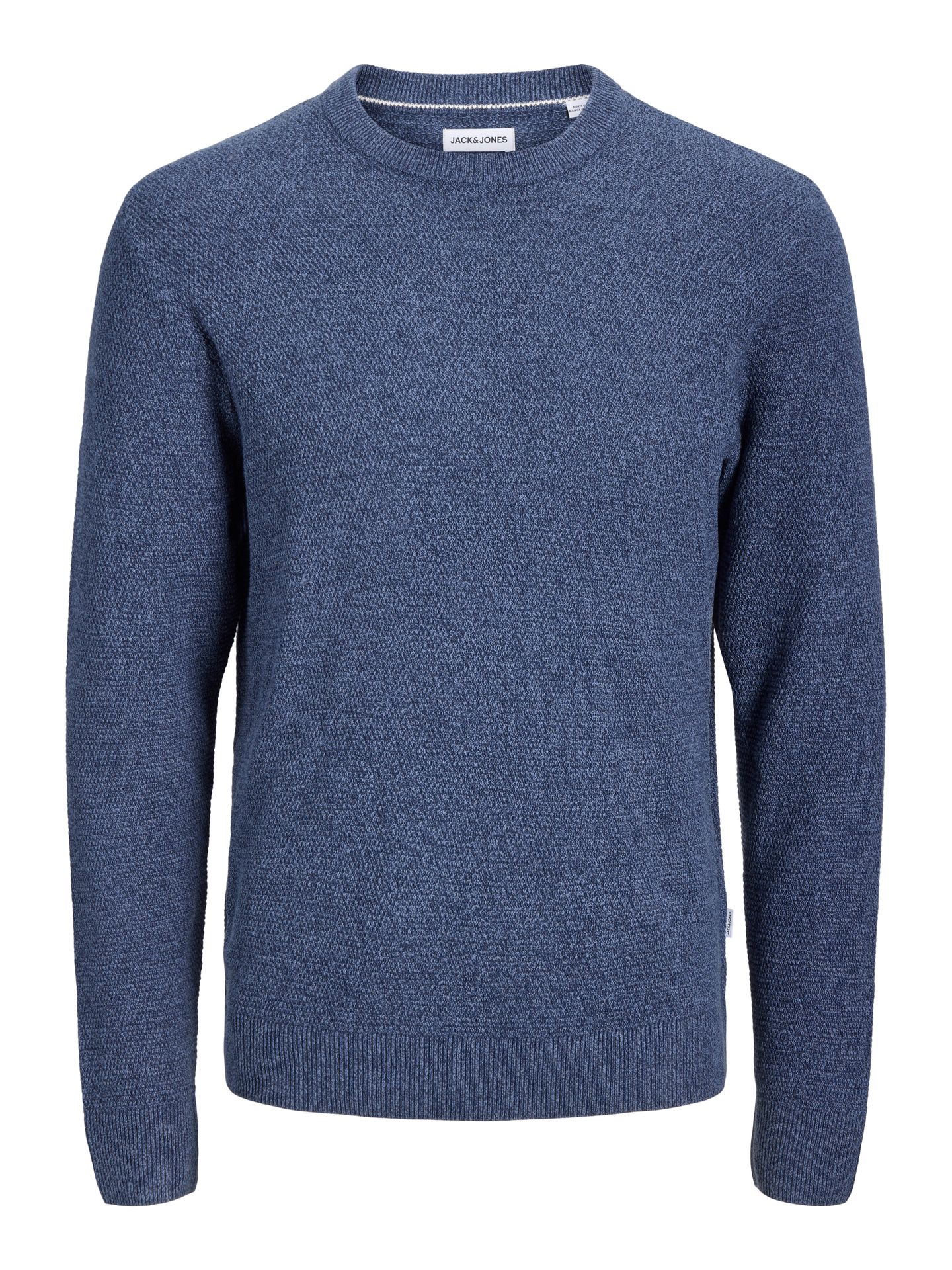 Jack & Jones JJERYDER KNIT CREW NECK NOOS Turbulence/Twist 00119417-EKA26011400003656