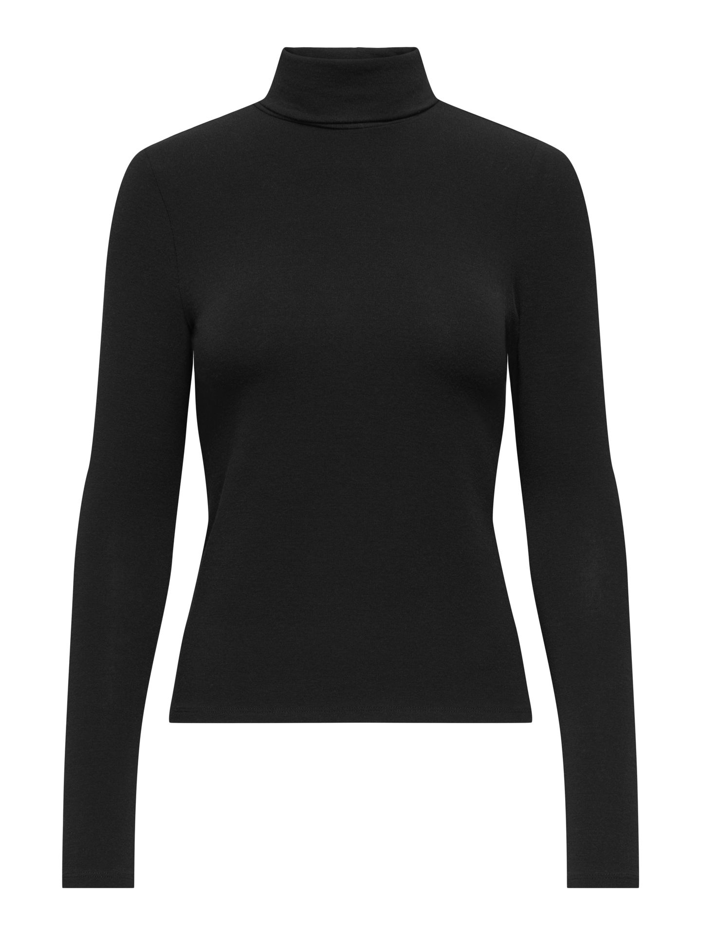 Only ONLGLAMOUR L/S ROLL-NECK TOP JRS NO Black 00119476-EKA26011400000004
