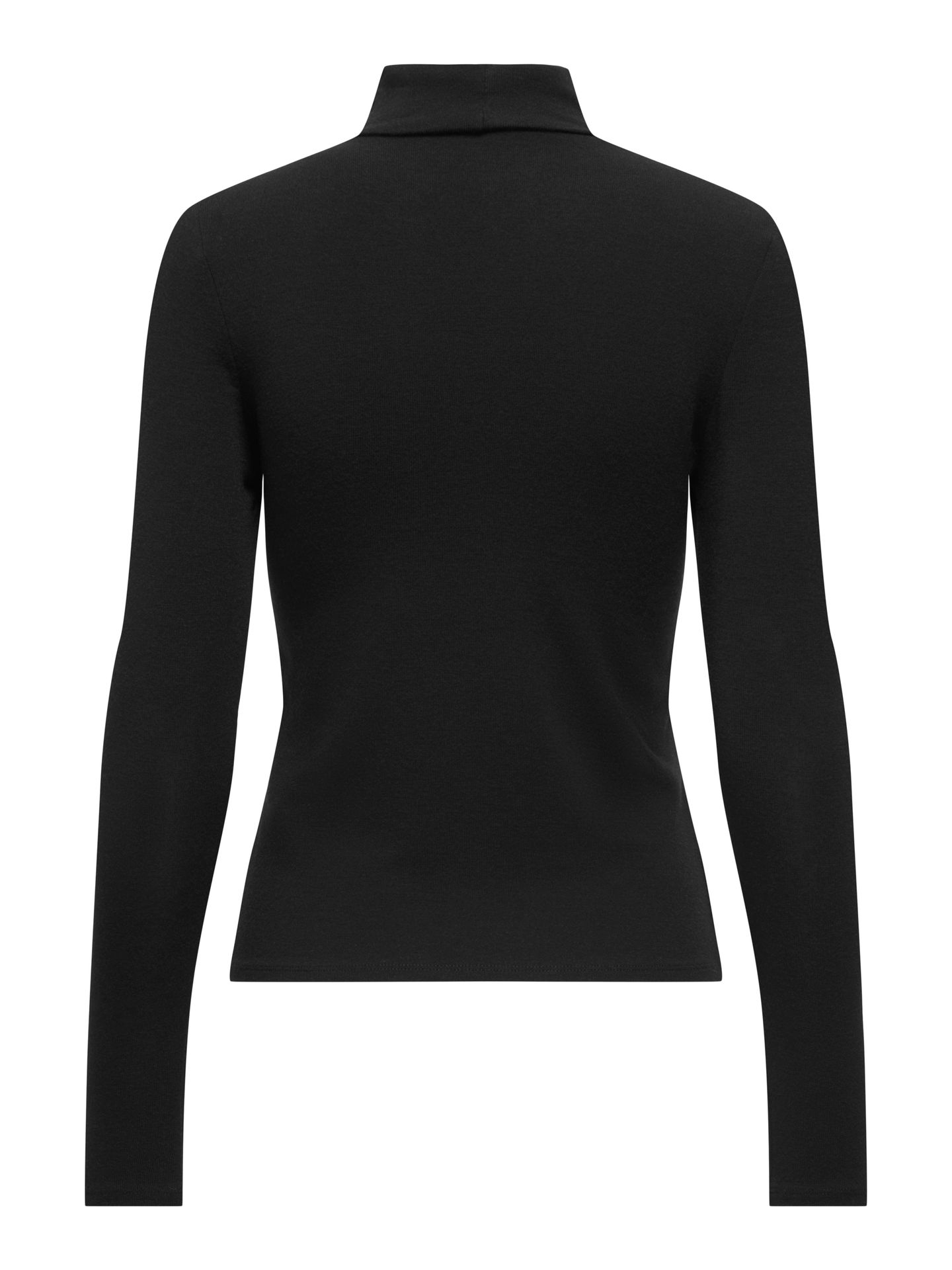 Only ONLGLAMOUR L/S ROLL-NECK TOP JRS NO Black 2900168474058