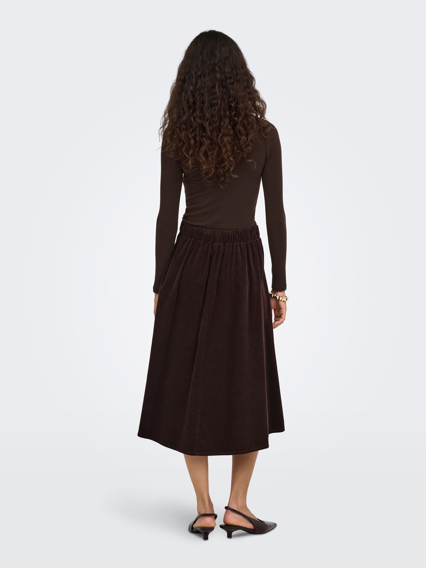 Only ONLGLAMOUR L/S ROLL-NECK TOP JRS NO Black Coffee 2900168483050