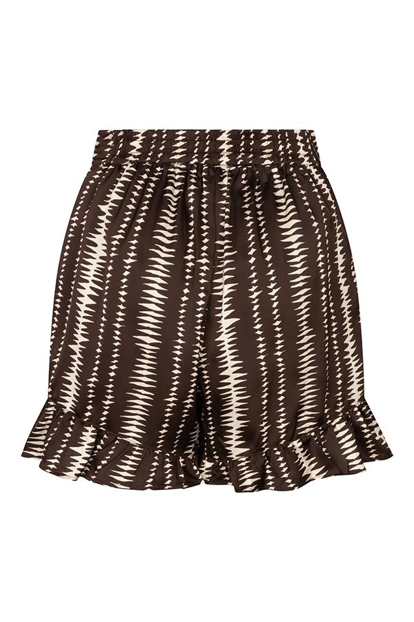 Lofty Manner Short Jazzy 214 brown stripe print 2900168479046