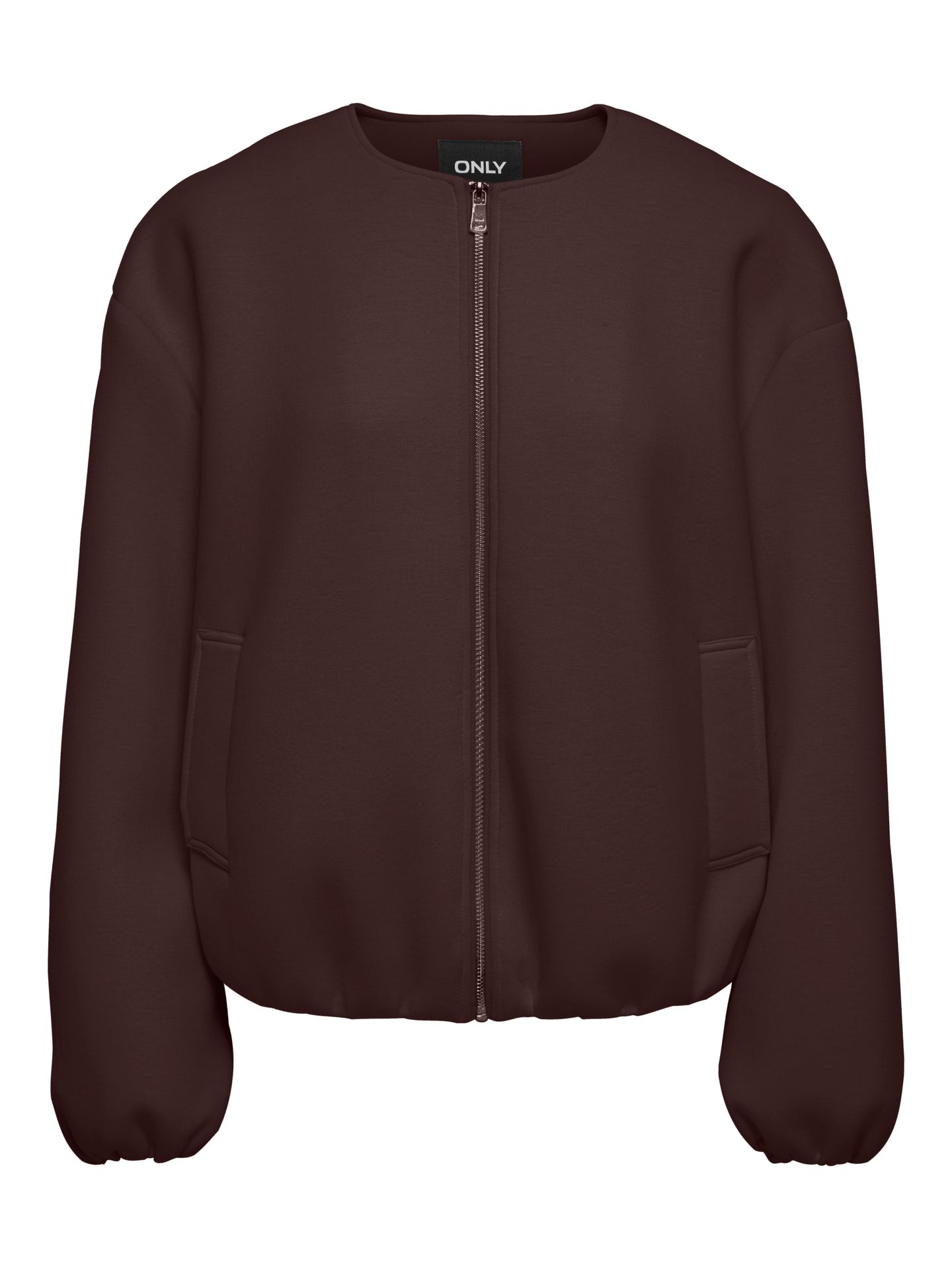 Only ONLELLIE SCUBA JACKET OTW NOOS Coffee Bean 00119483-EKA26011400003147