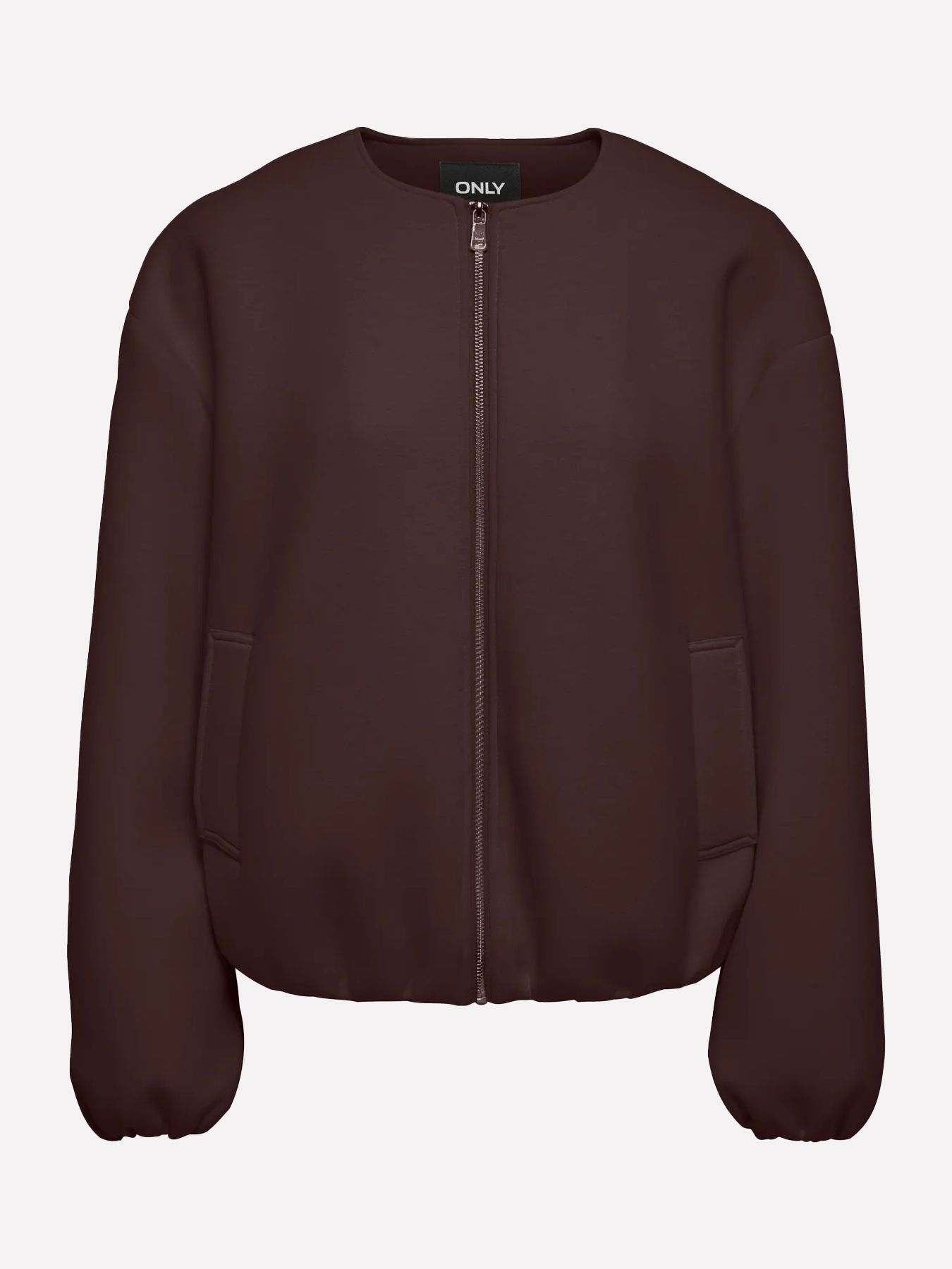 Only ONLELLIE SCUBA JACKET OTW NOOS Coffee Bean 2900168488031