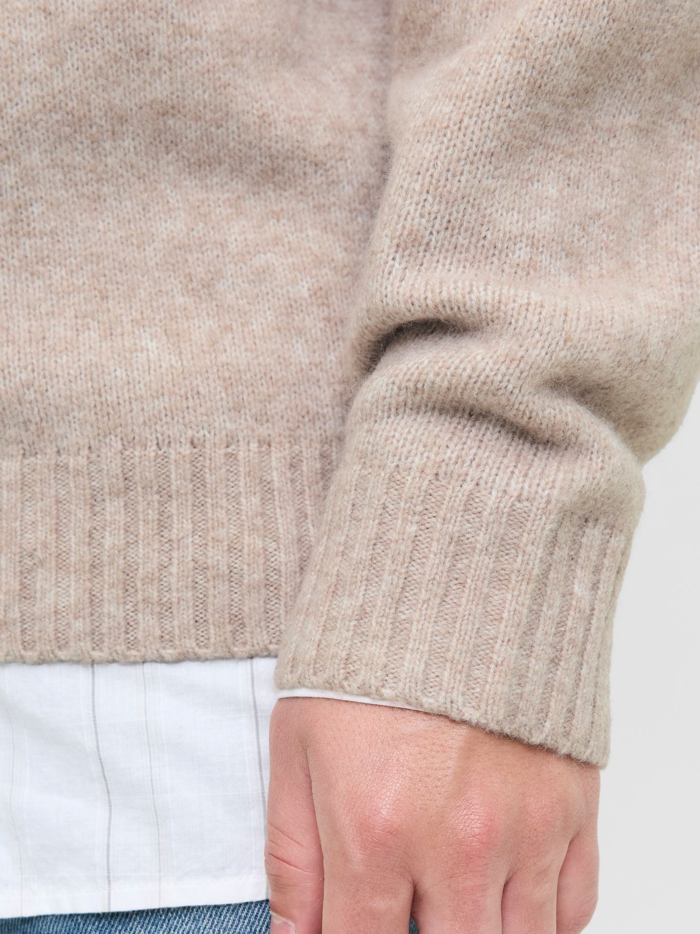 Jack & Jones JJESOHO OLLIE KNIT CREW NECK SN Atmosphere 2900168489021