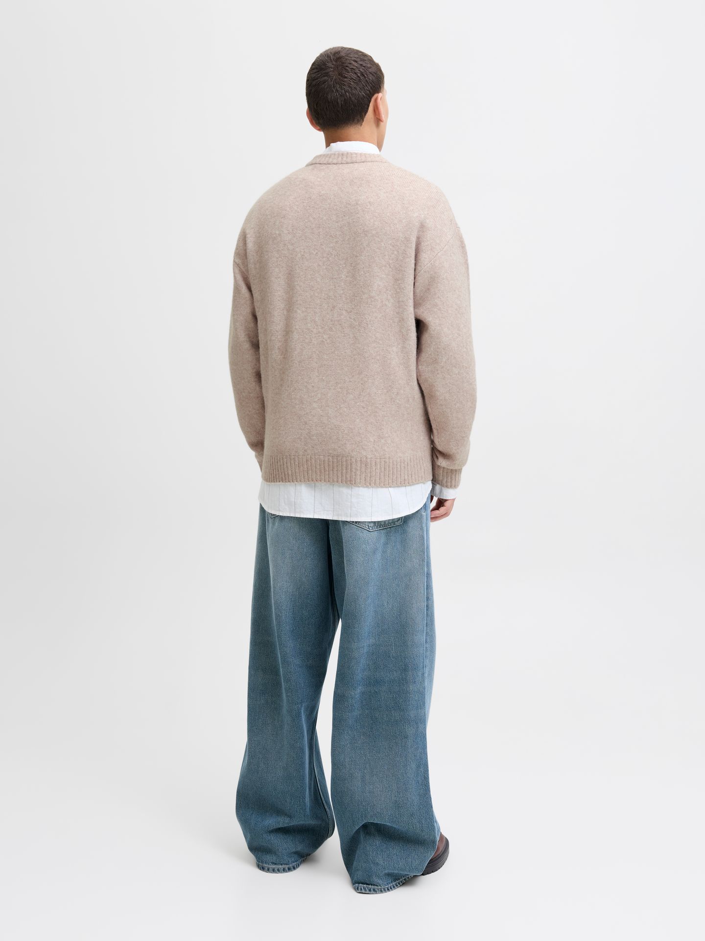 Jack & Jones JJESOHO OLLIE KNIT CREW NECK SN Atmosphere 2900168489021