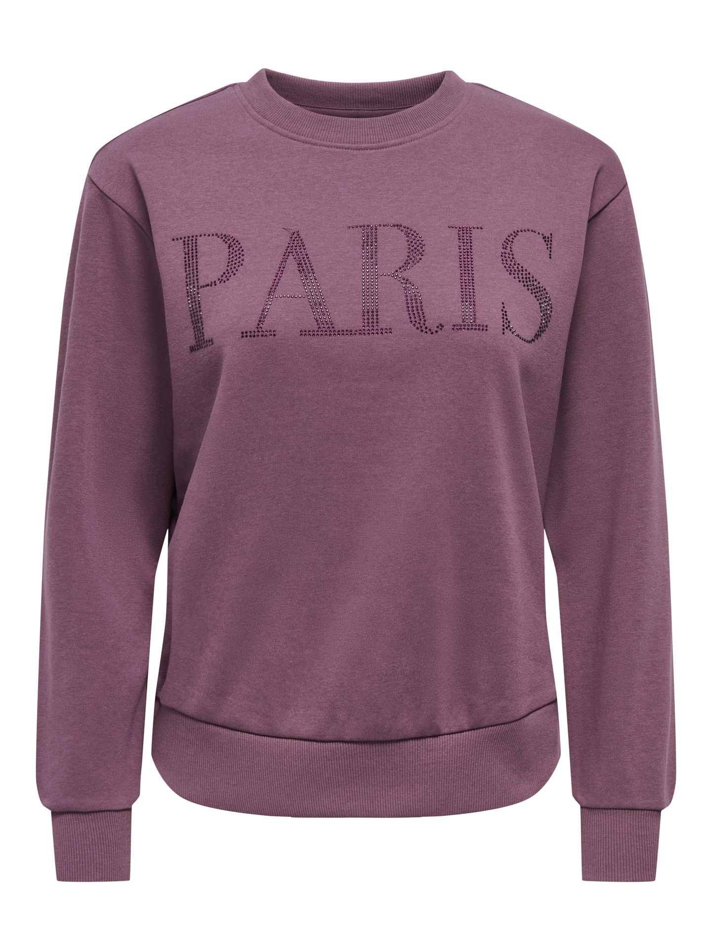 Only JDYPARIS L/S EMB SWEAT JRS NOOS Huckleberry/GLITTER PARIS TNT EMB 00119486-EKA26011400003659