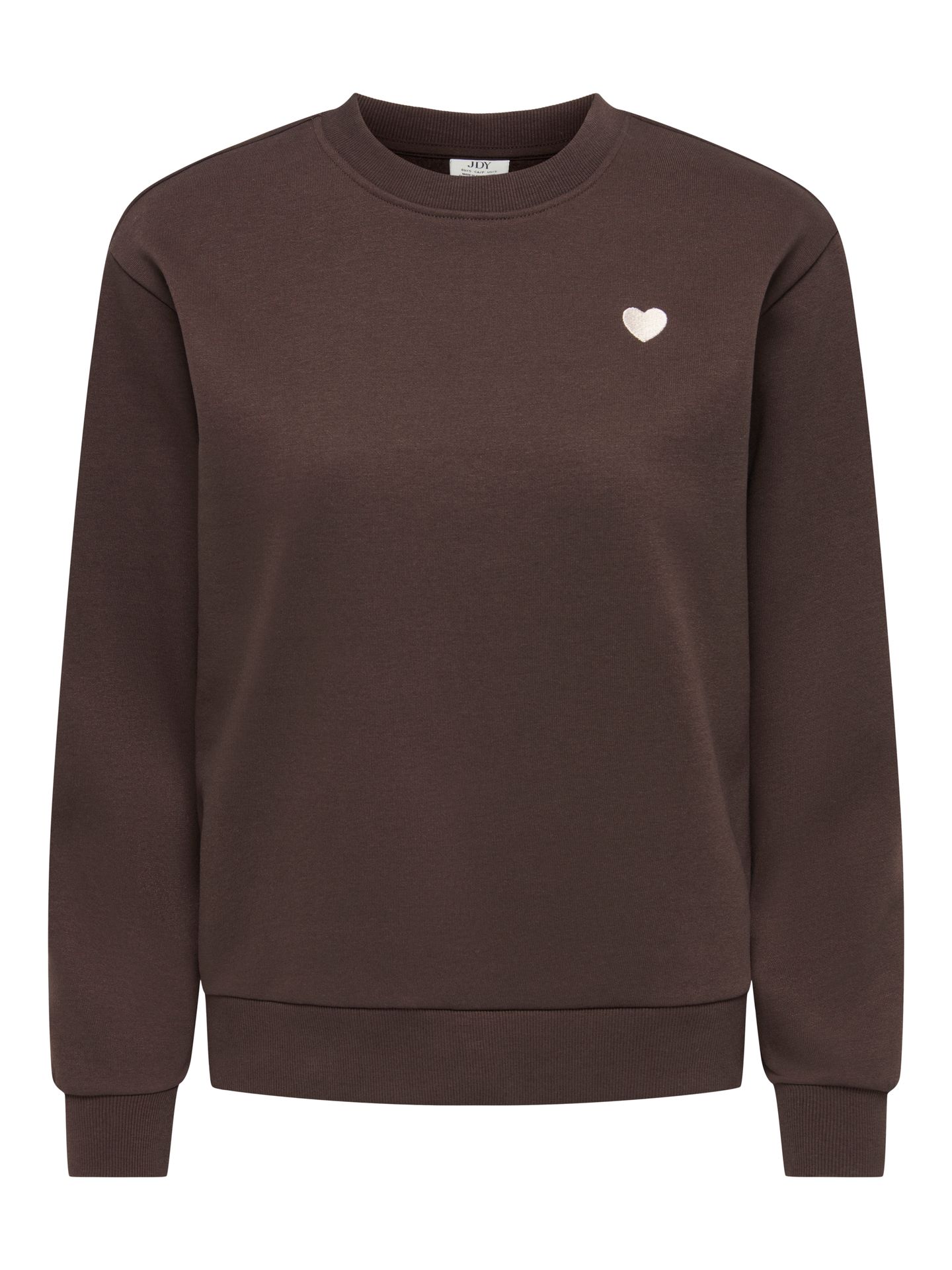 Only JDYPARIS L/S EMB SWEAT JRS NOOS Coffee Bean/PARIS TNT EMB/SMALL HEA 00119486-EKA26011400003661