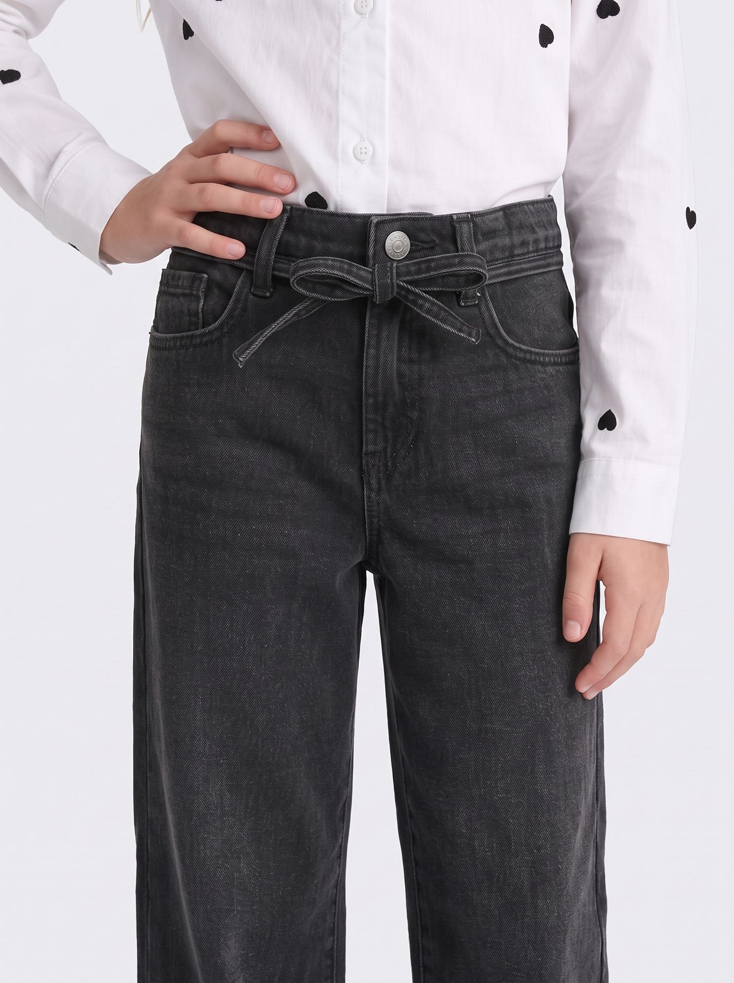 Kids Only KOGGIANNA STRAIGHT DNM PIM730 Washed Black 2900168507022