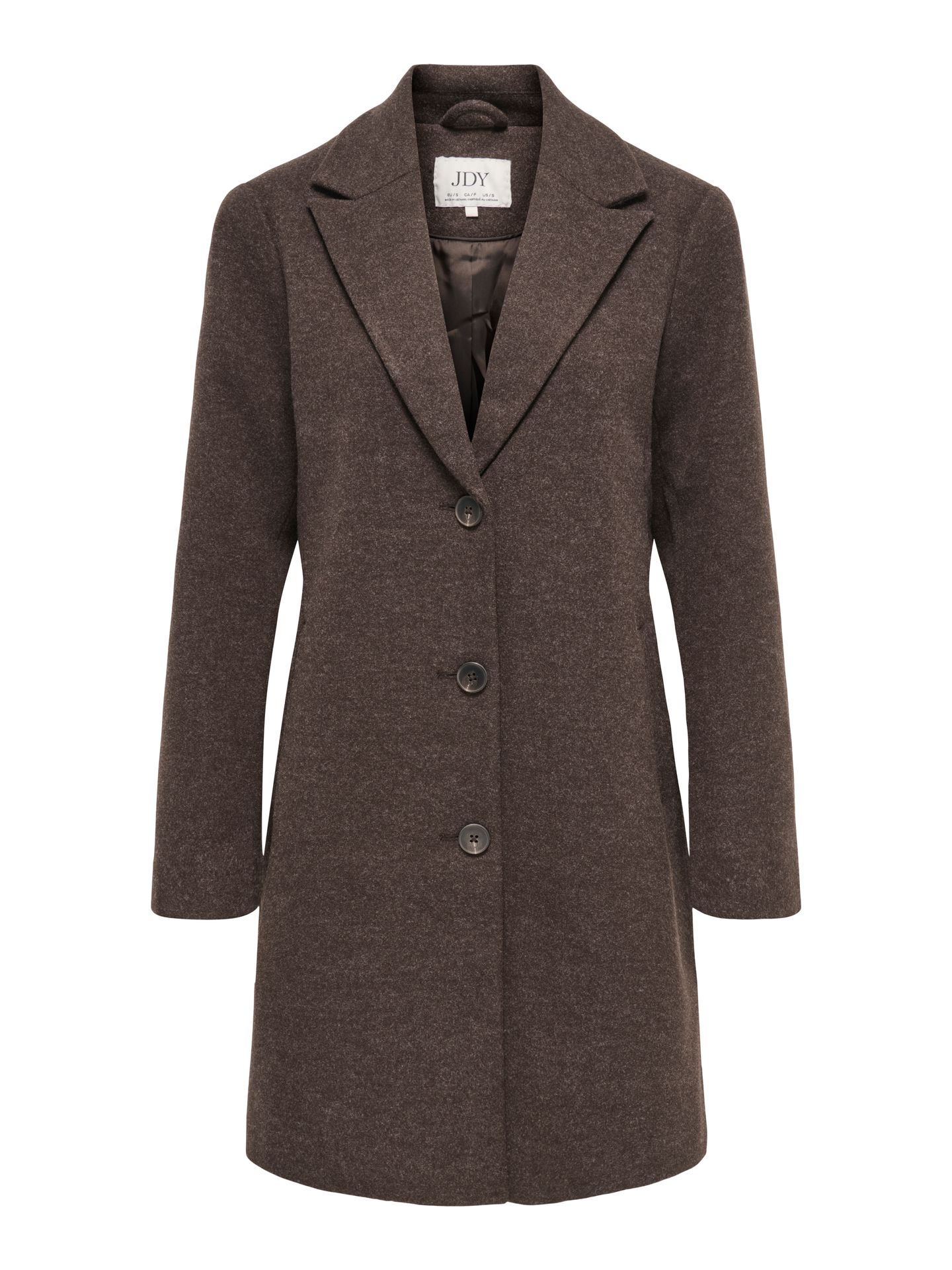 JDY JDYECHO COAT OTW NOOS Chocolate Torte/CLOUD DANCER 2900168508043